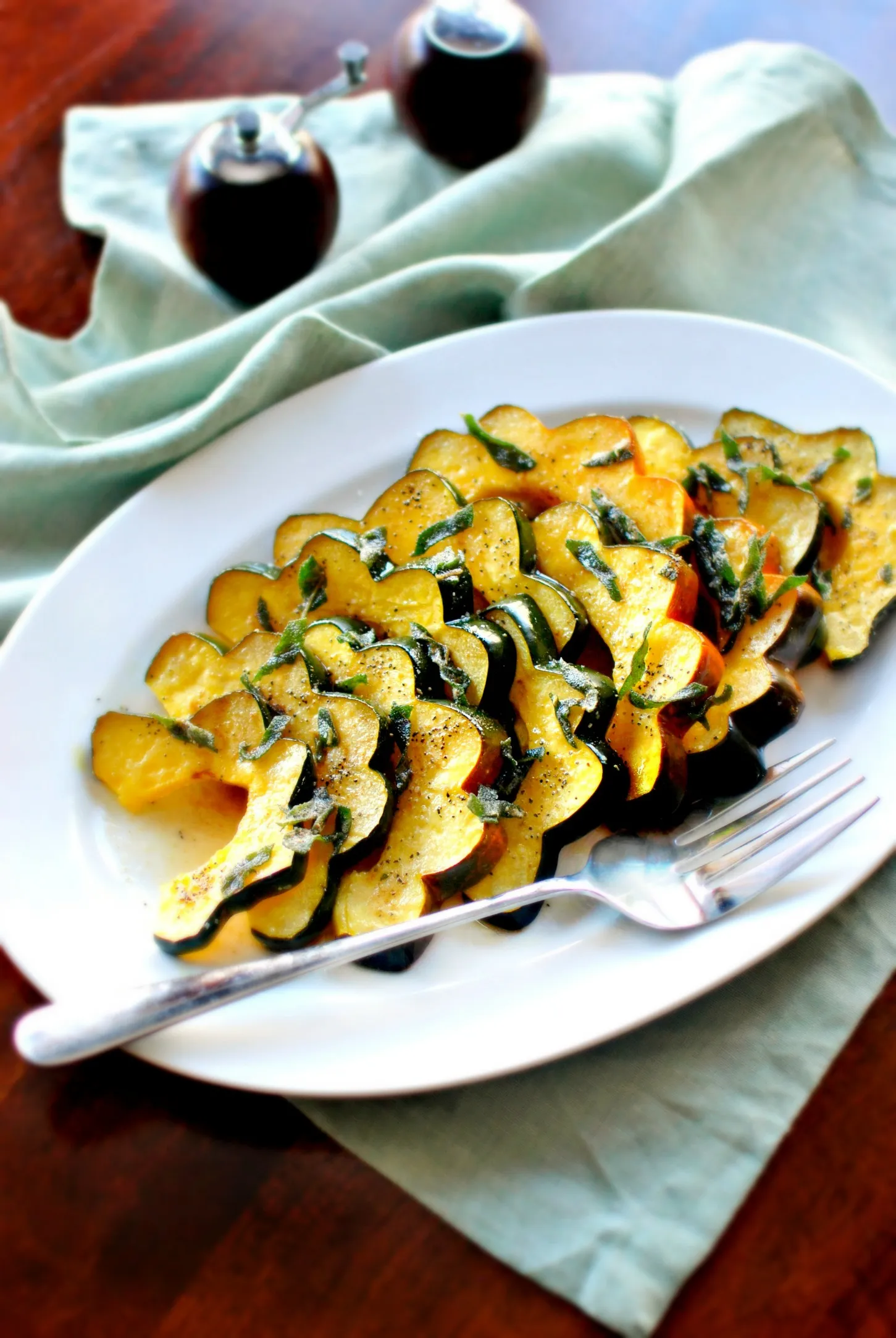Acorn Squash Brown Butter Sage