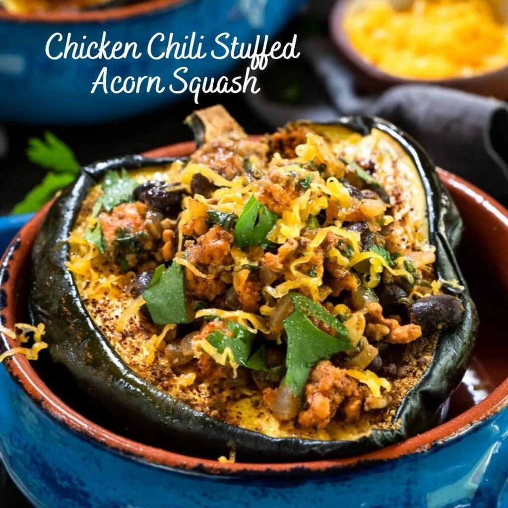 Acorn Squash and Chicken Chili