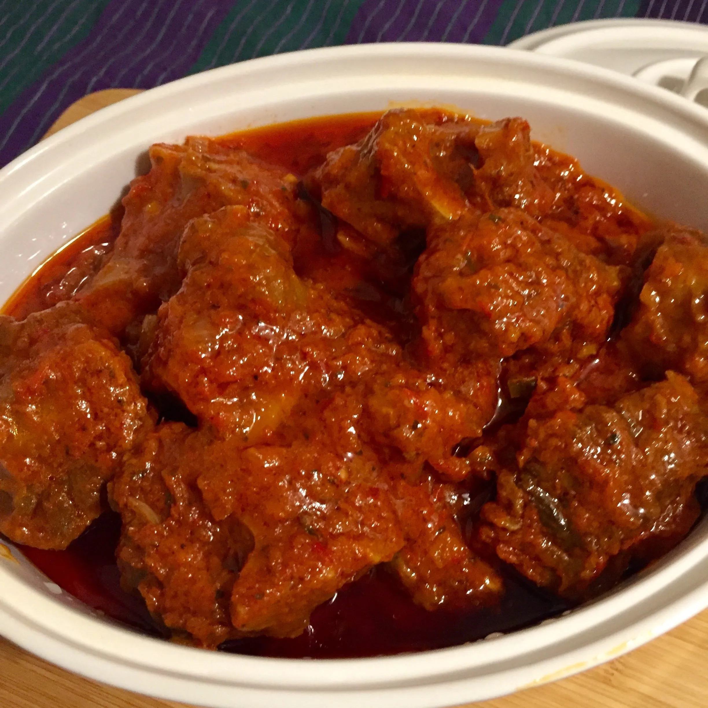 African Spicy Oxtail Stew