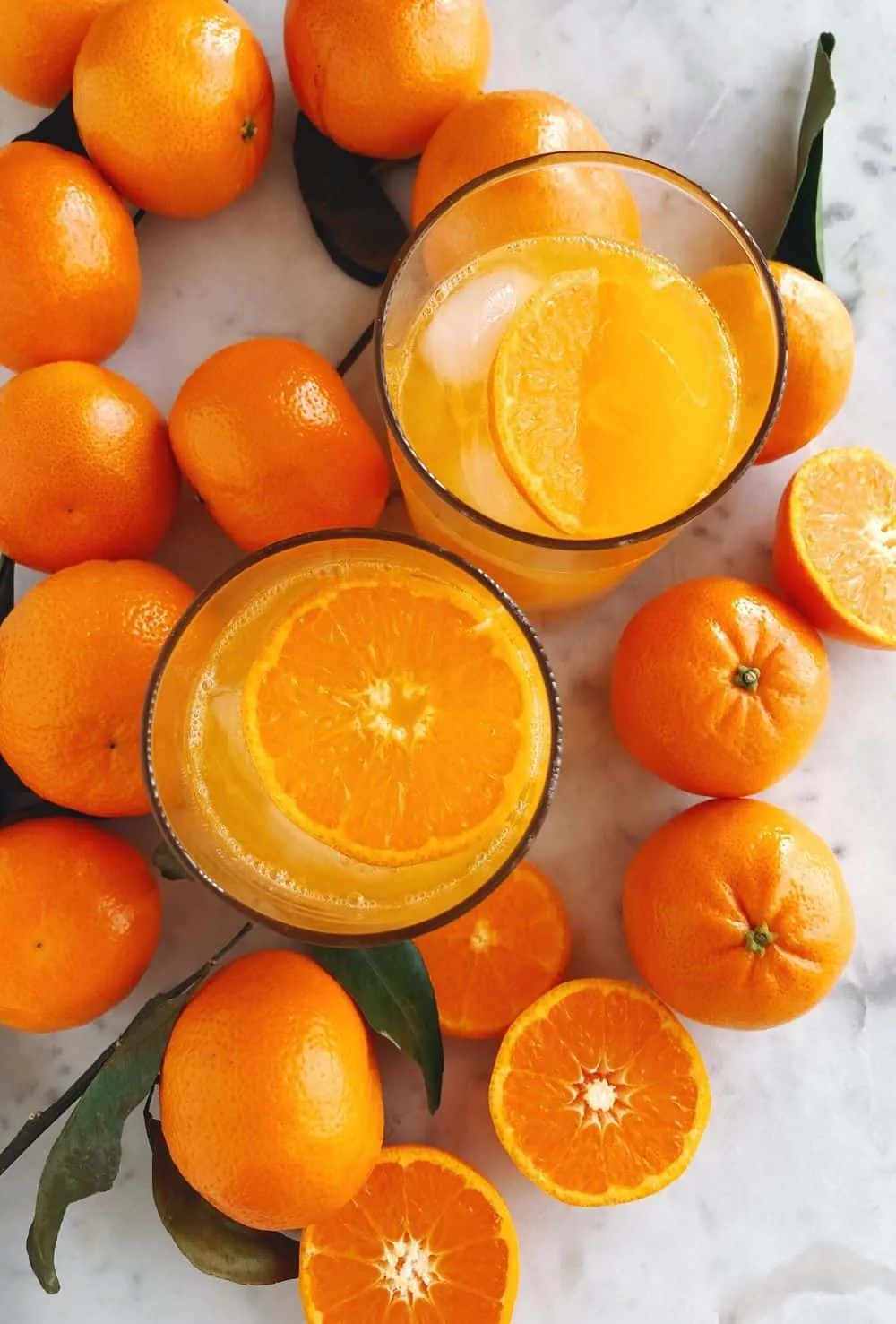 Agua Fresca de Mandarina