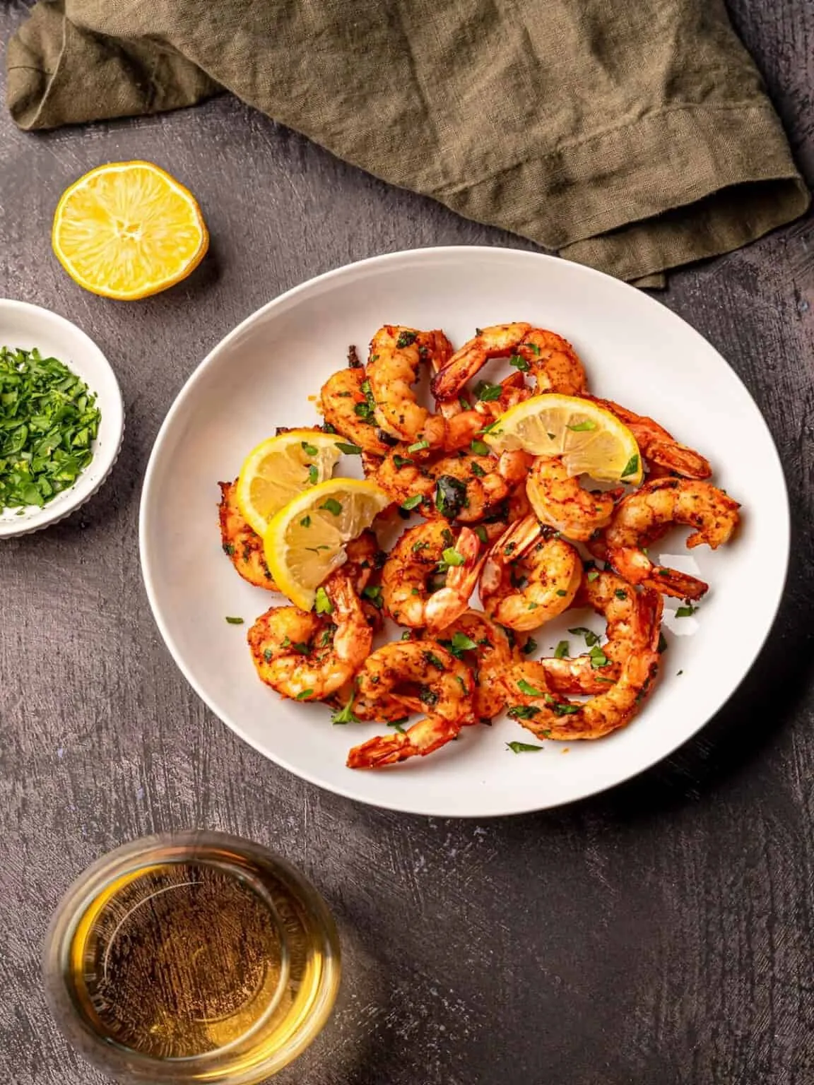 Air Fryer Argentine Red Shrimp