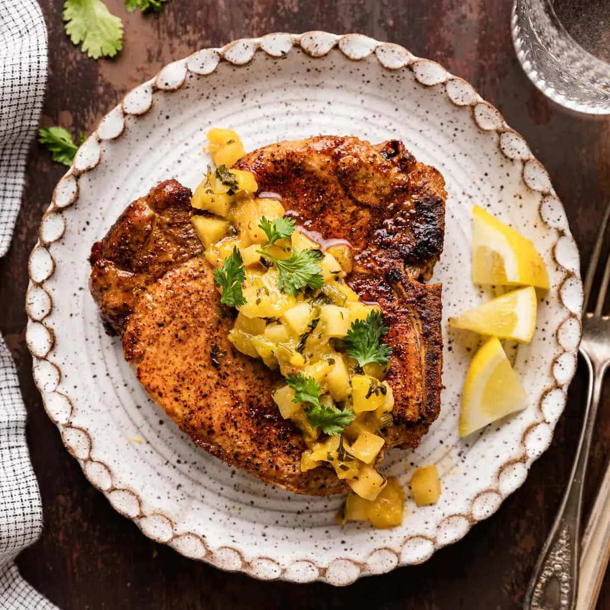 Air Fryer Bone In Pork Chops No Breading