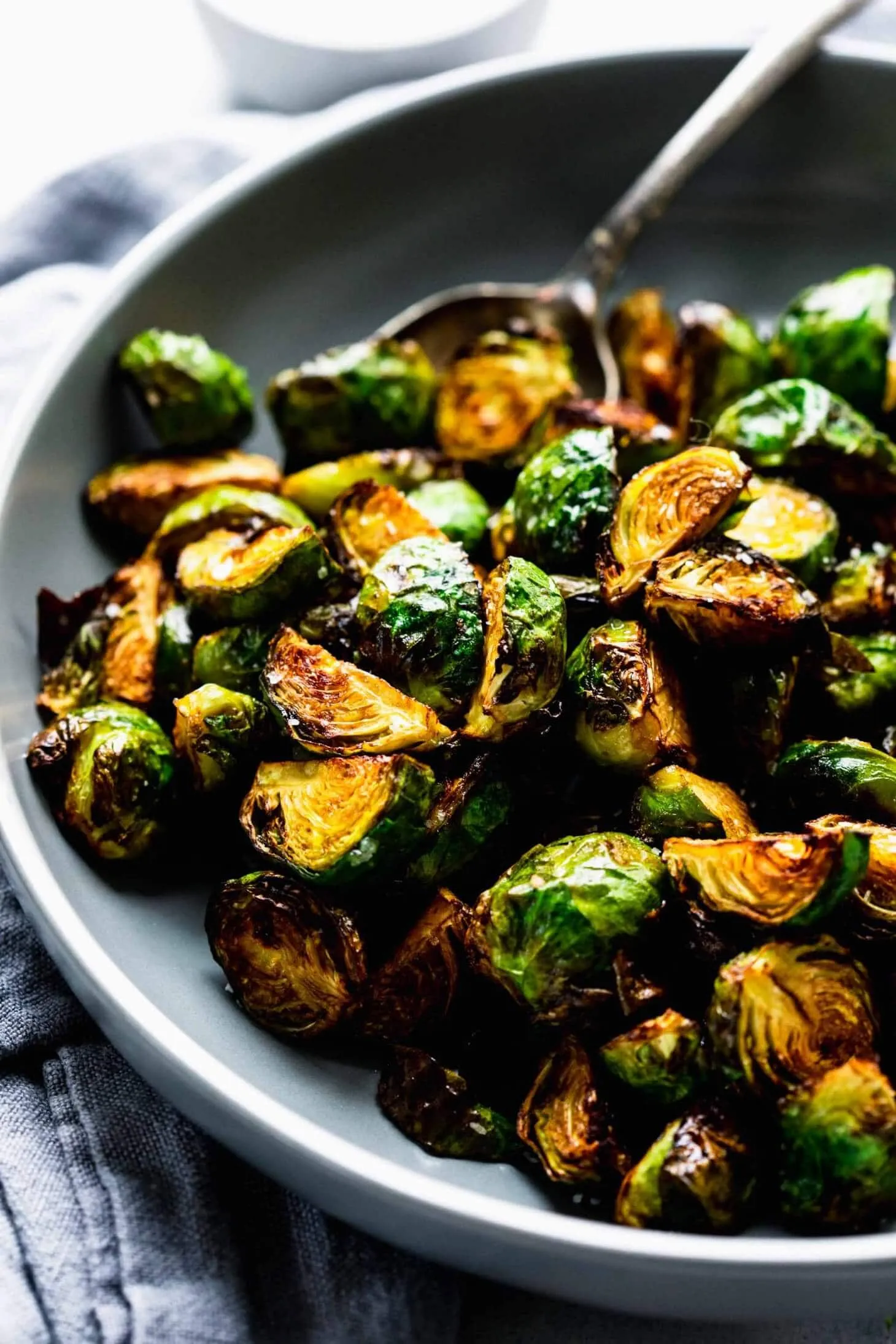 Air Fryer Crispy Brussels Sprouts