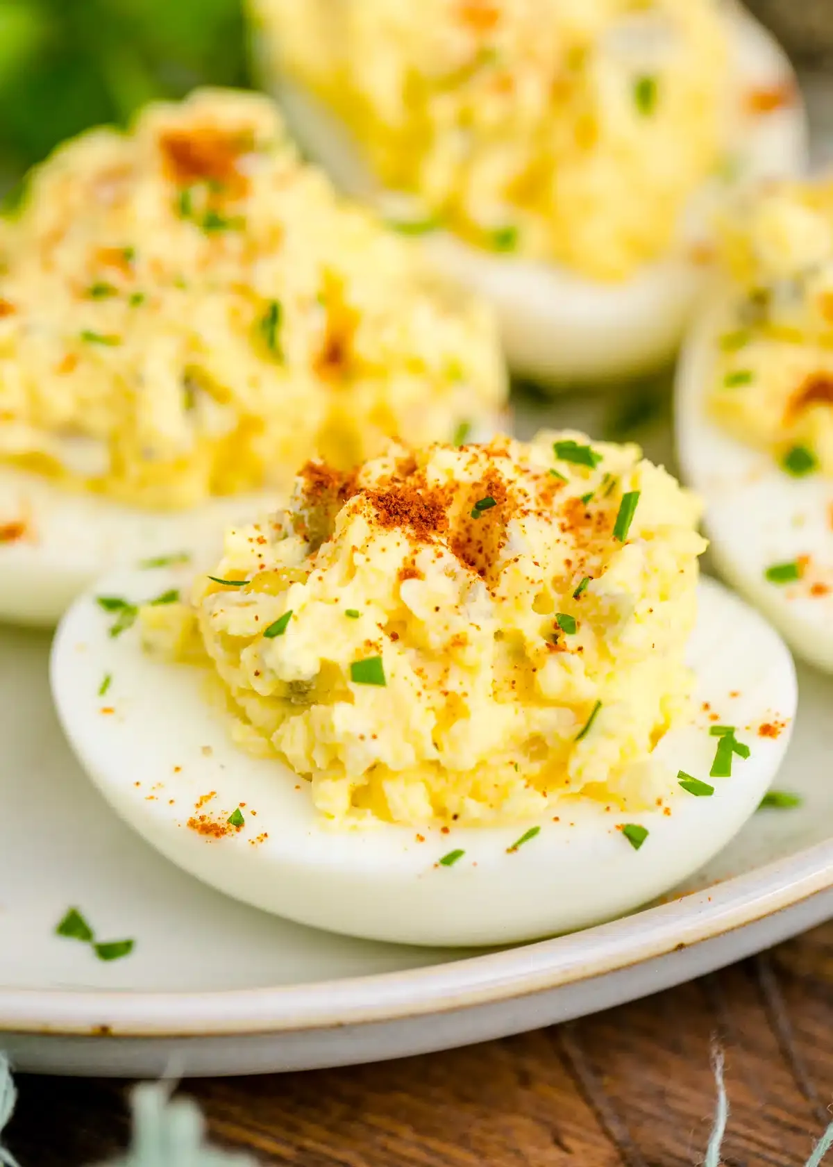 Air Fryer Deviled Eggs