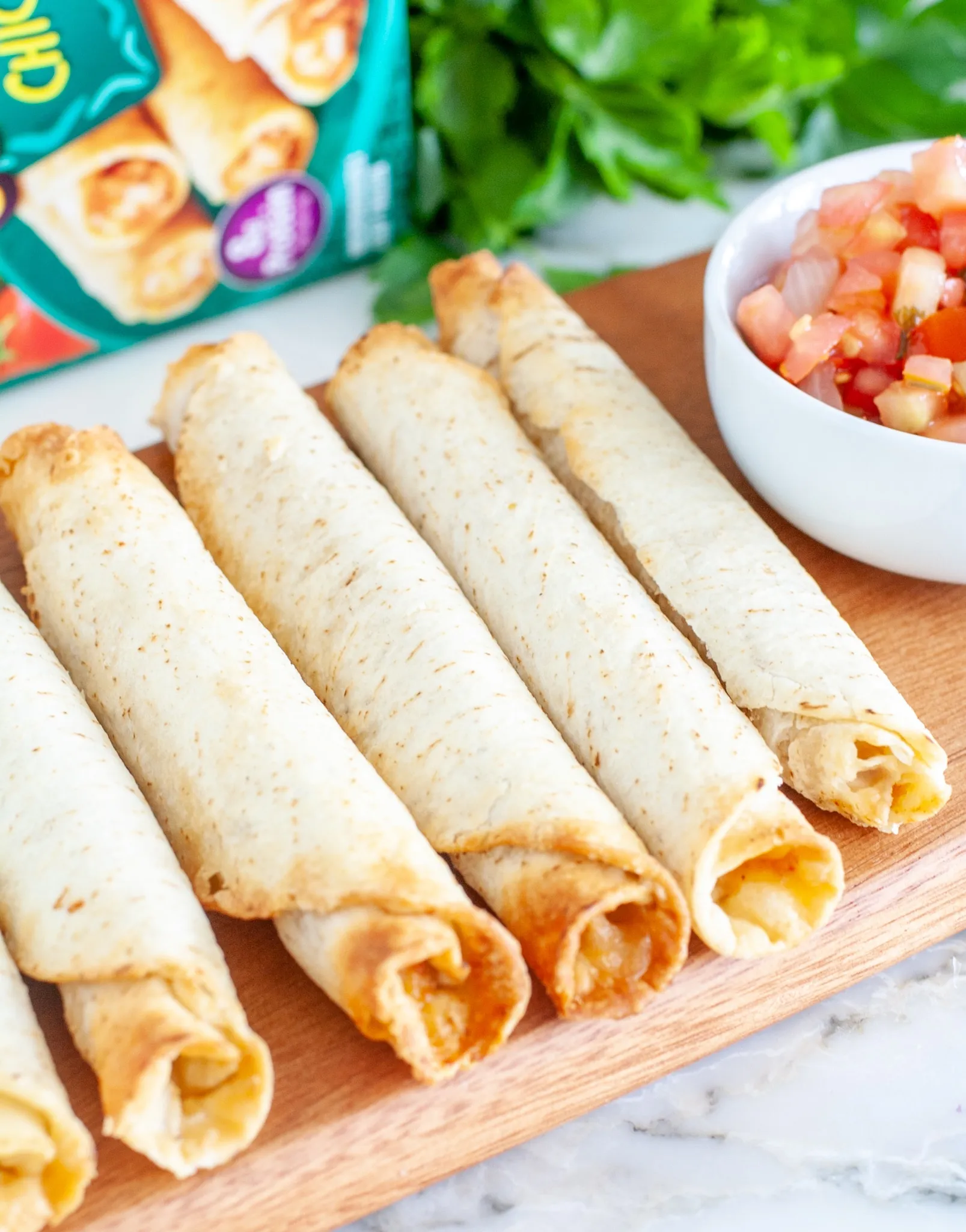 Air Fryer Frozen Taquitos