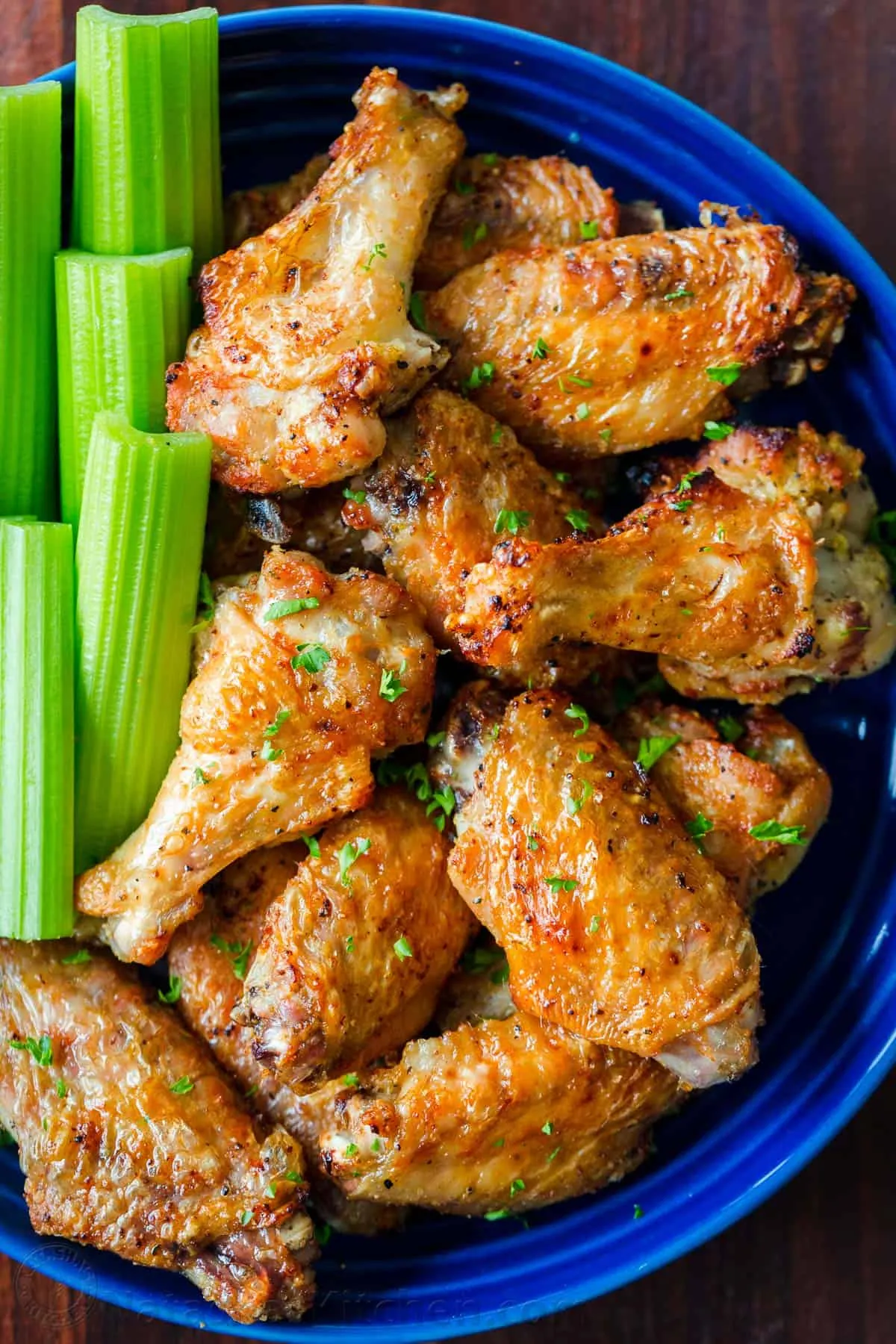 Air Fryer Herb Garlic Chicken Wings