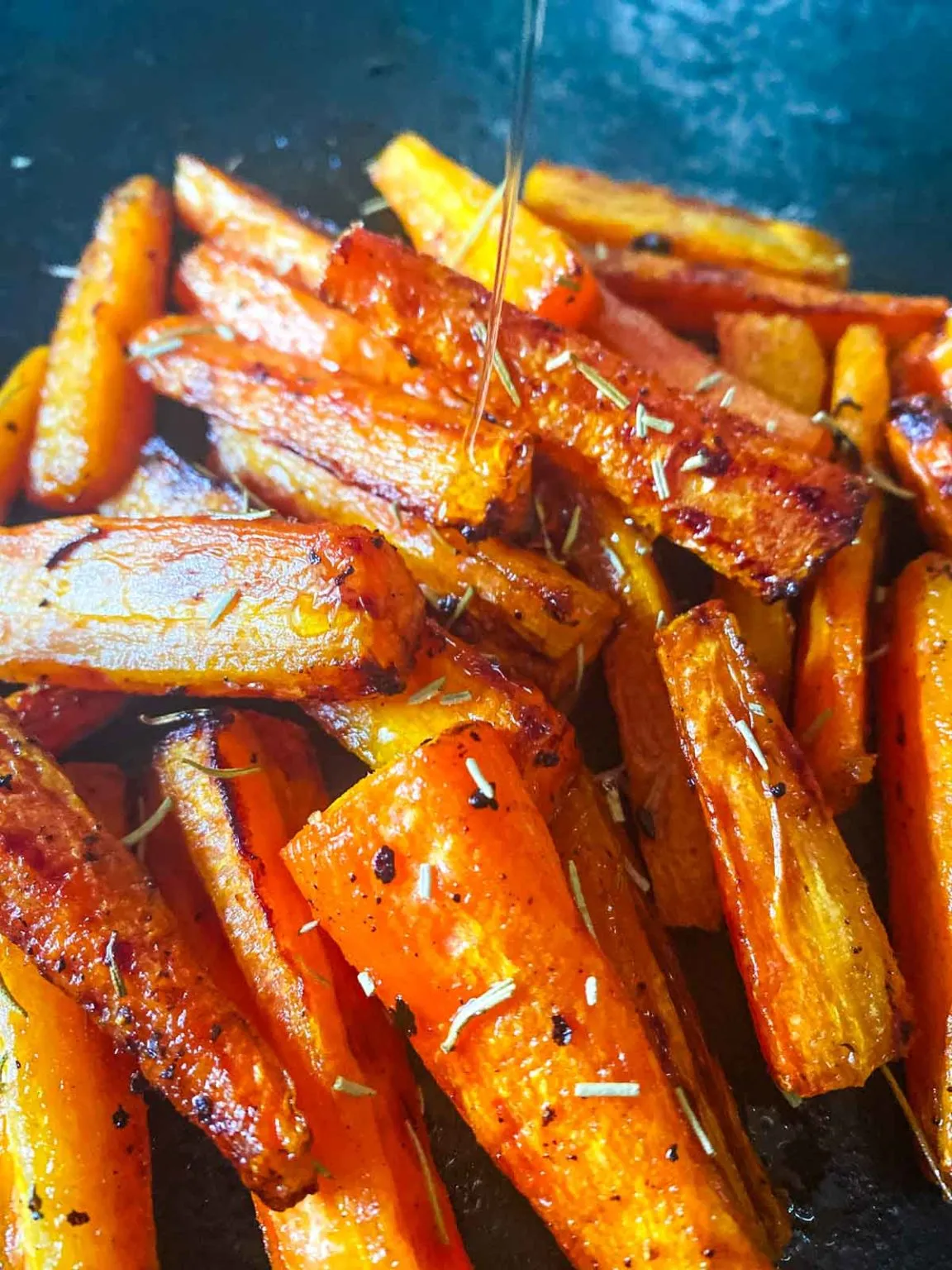 Air Fryer Honey Glazed Carrots