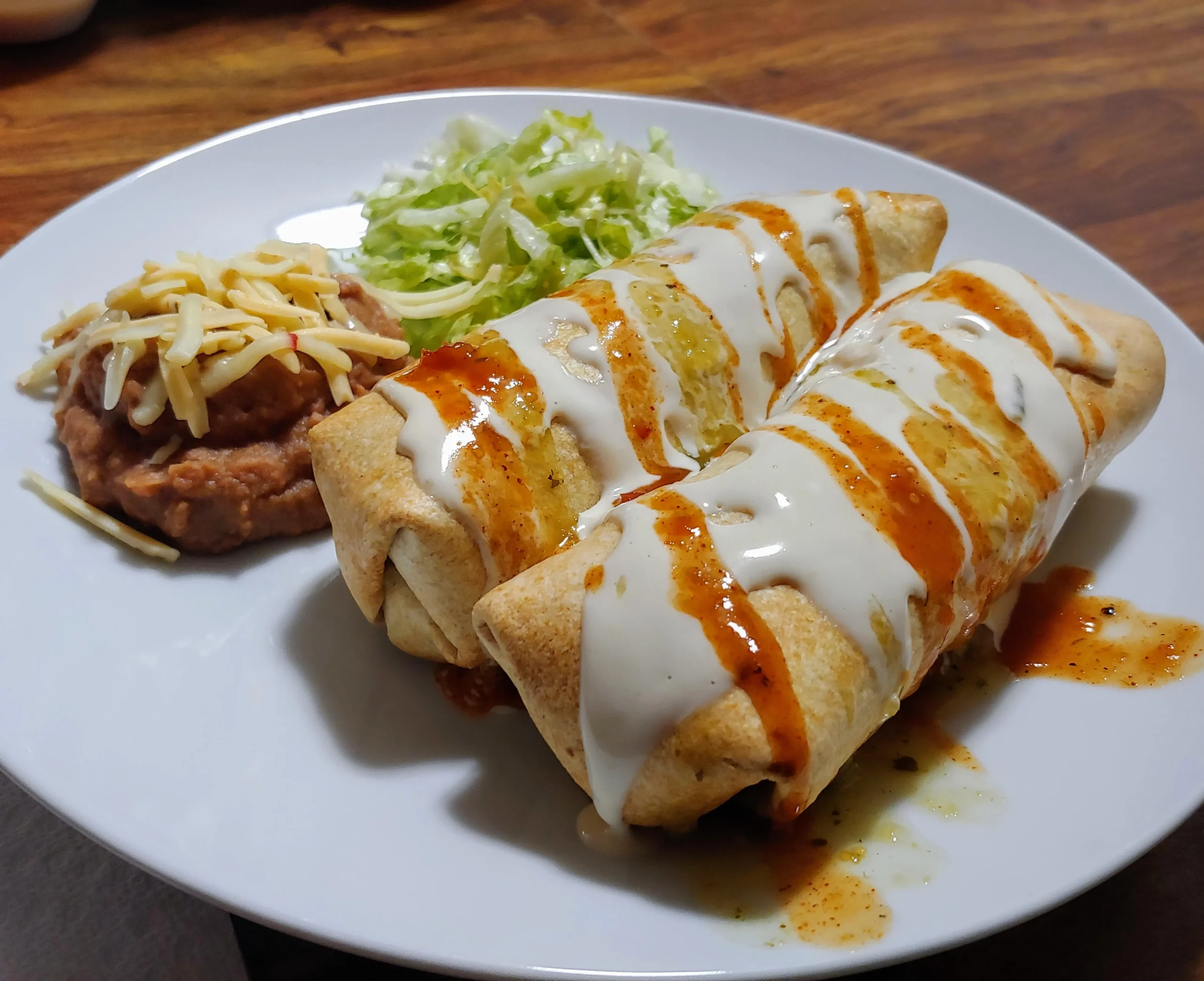 Air Fryer Mini Chimichangas