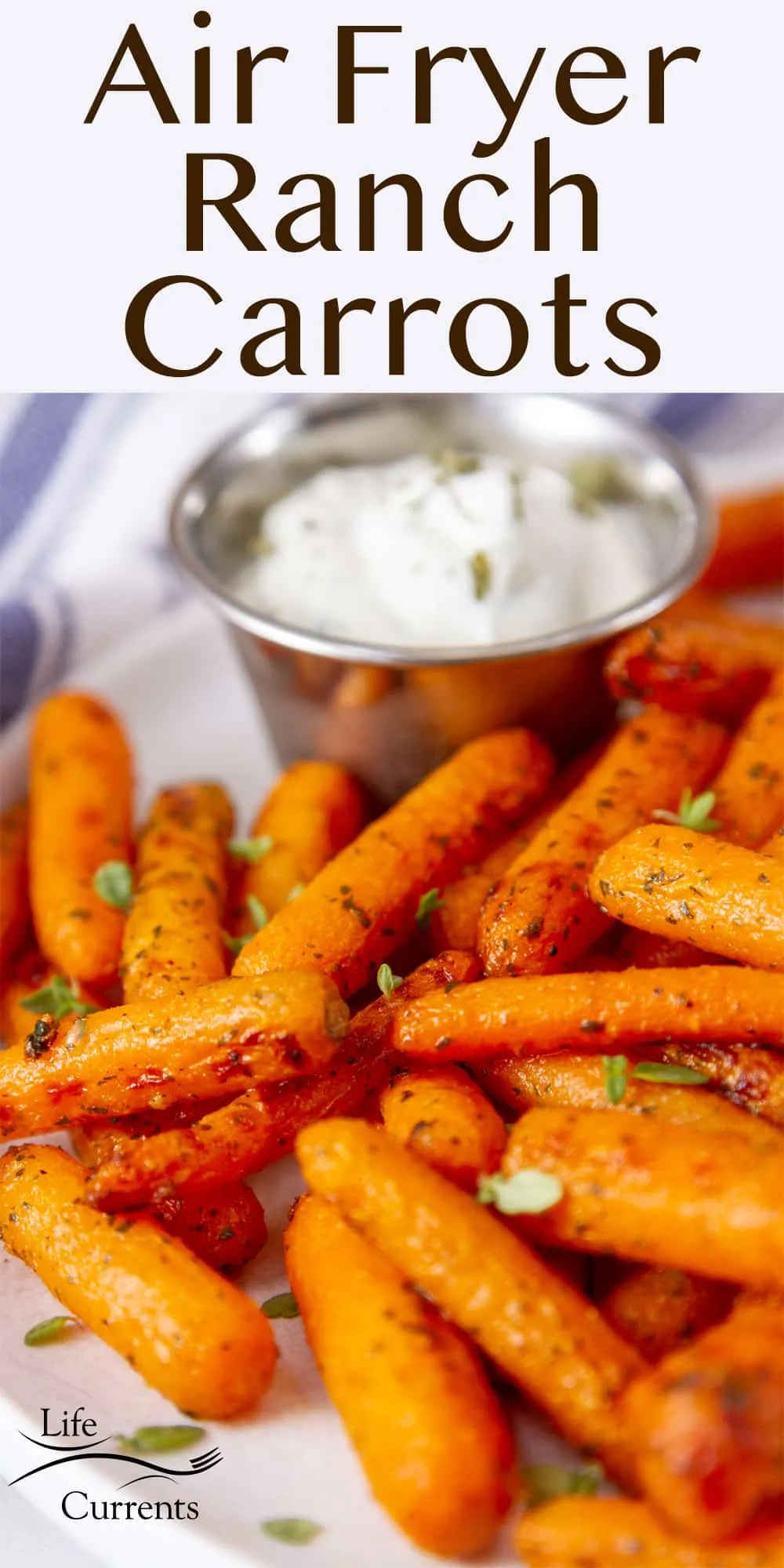 Air Fryer Ranch Carrots