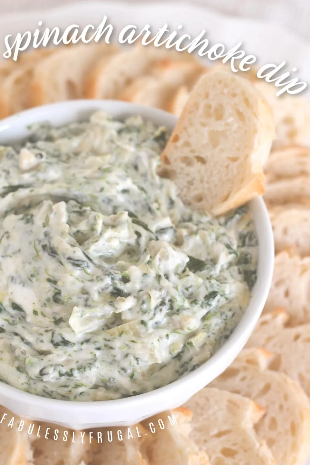 Alfredo Spinach and Artichoke Dip