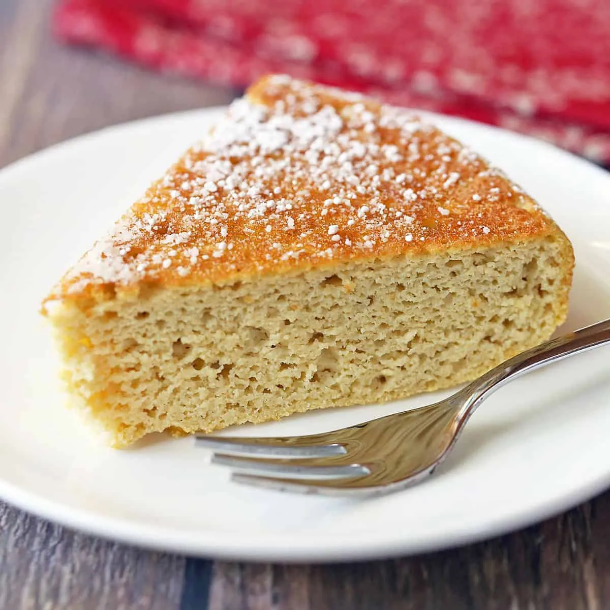Almond Flour Cake with Apricots, Coconut, and Mint
