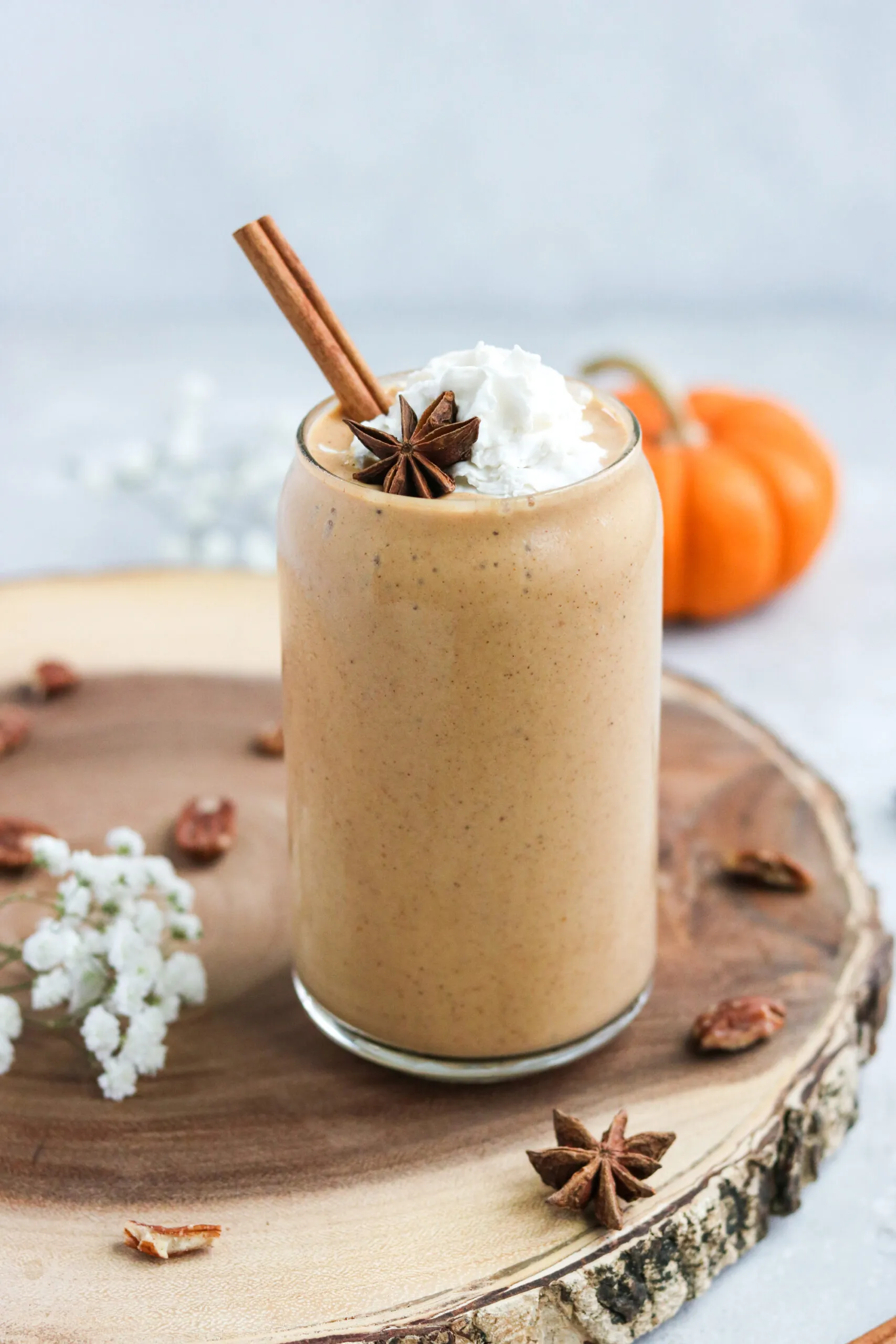 Almond Fresh Pumpkin Pie Smoothie