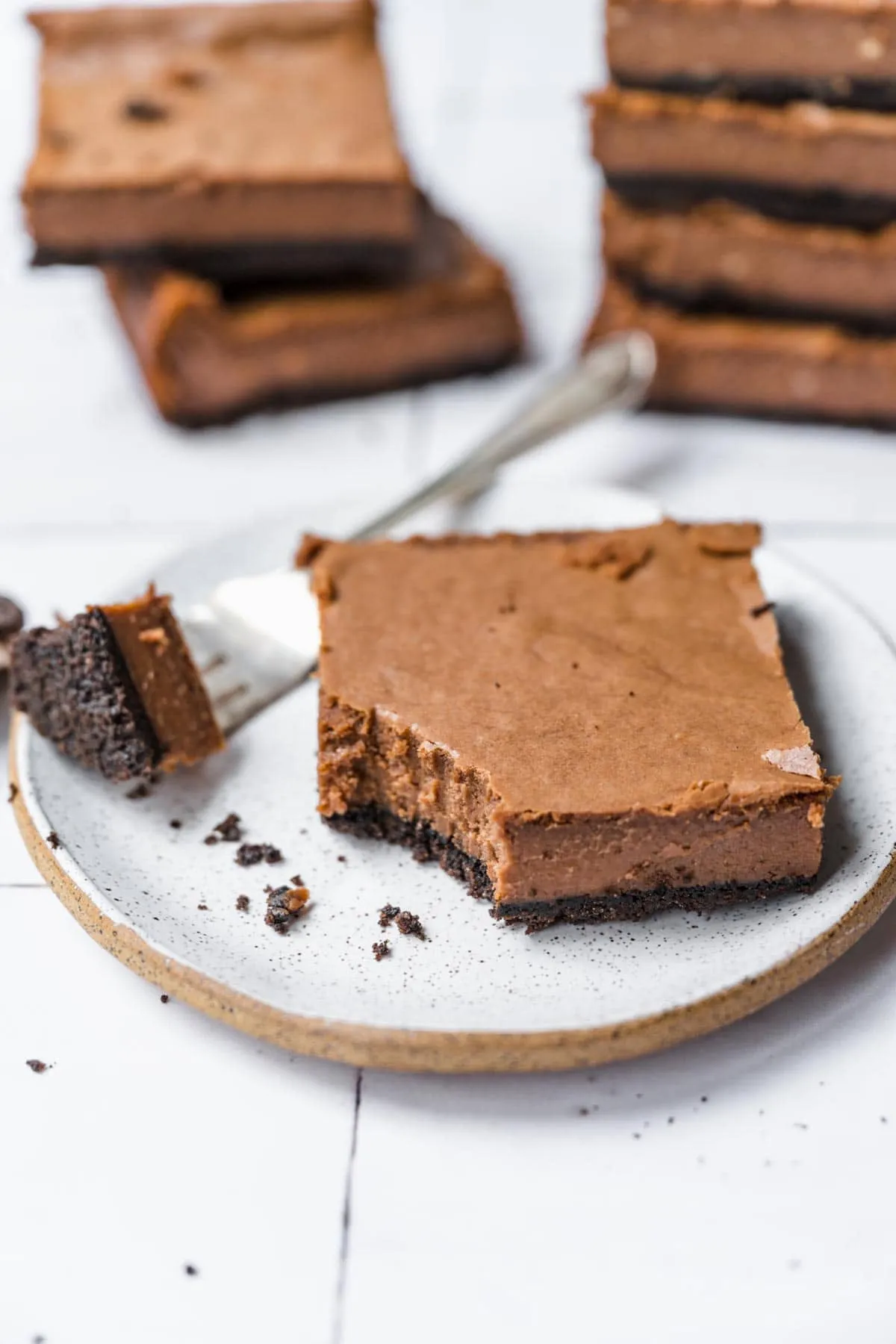 Amazing Chocolate Cheesecake Bars