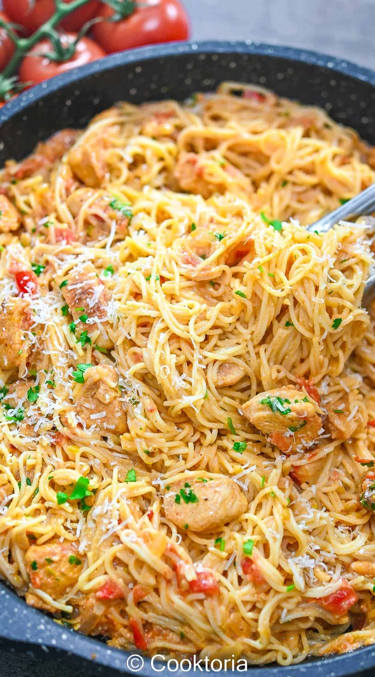 Angel Hair Pasta with Chicken