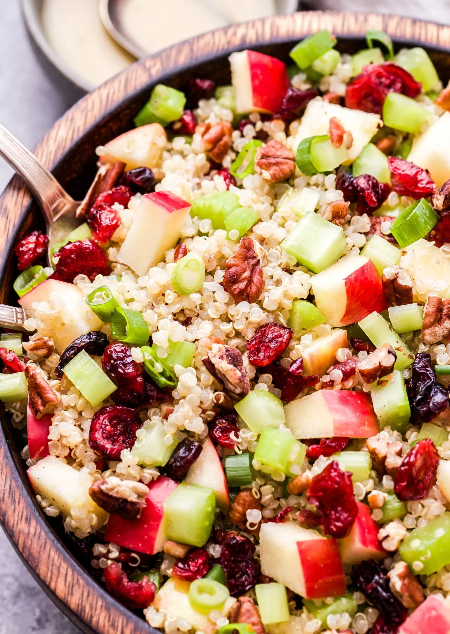 Apple Apricot and Quinoa Salad