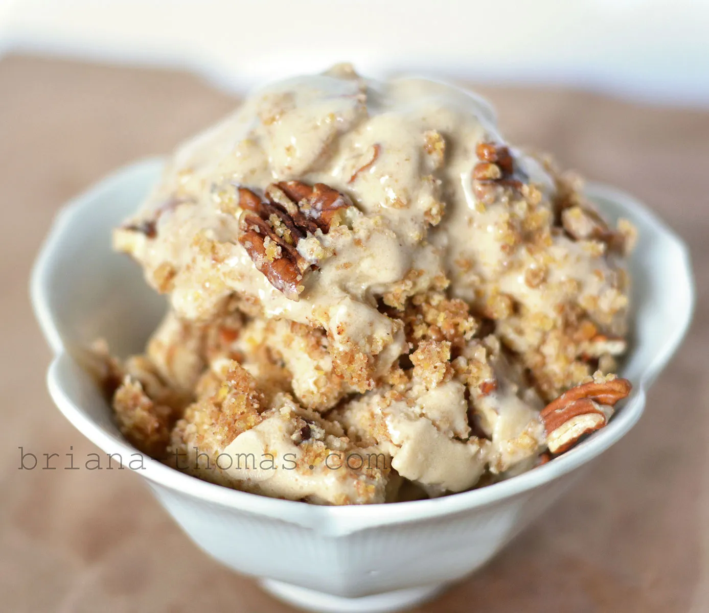 Apple Butter Gingersnap Ice Cream