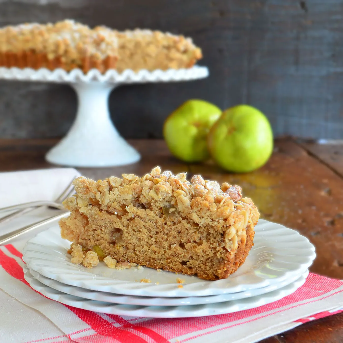 Apple Cardamom Cakes with Apple Cider Icing