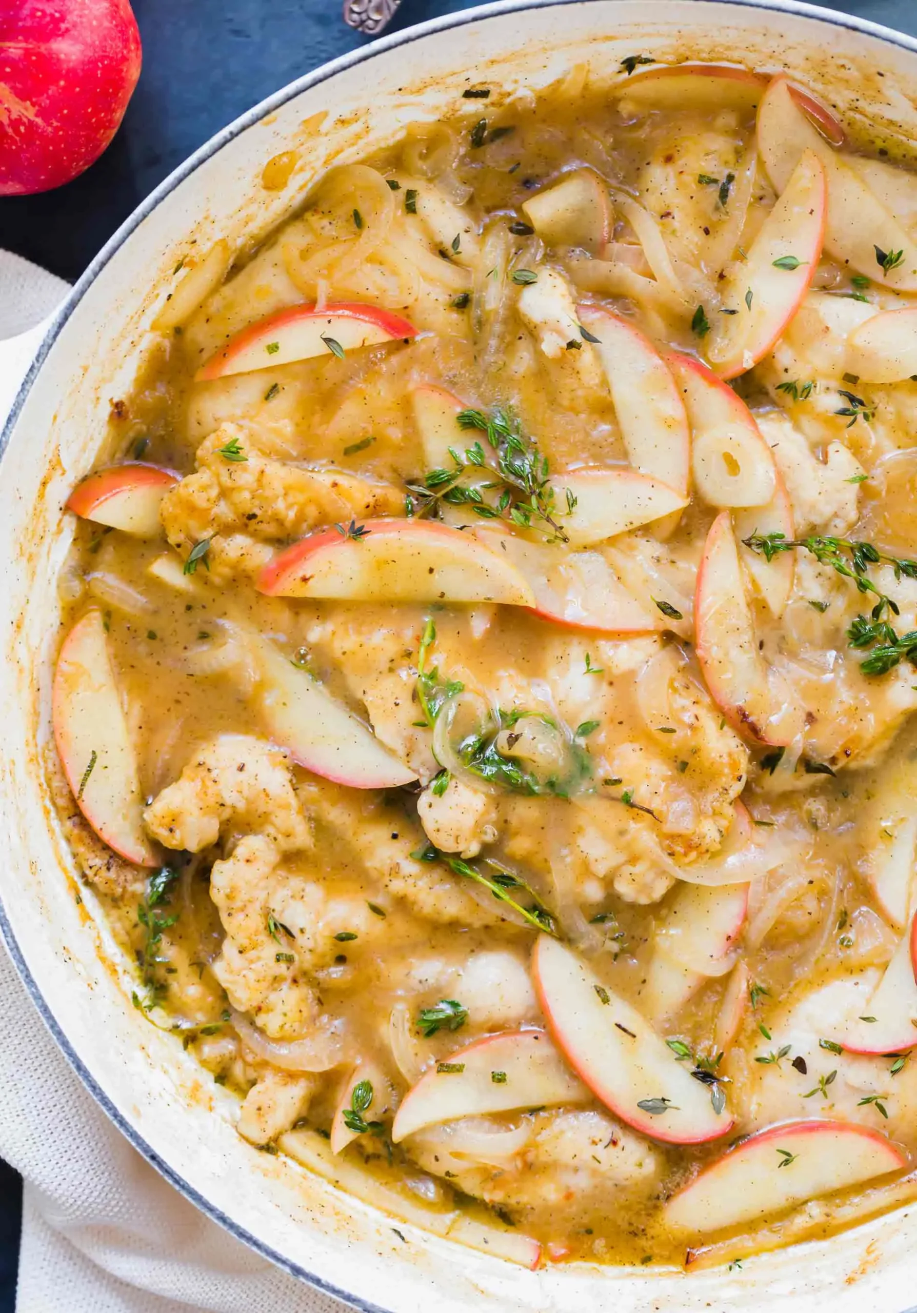 Apple Cider Chicken Skillet