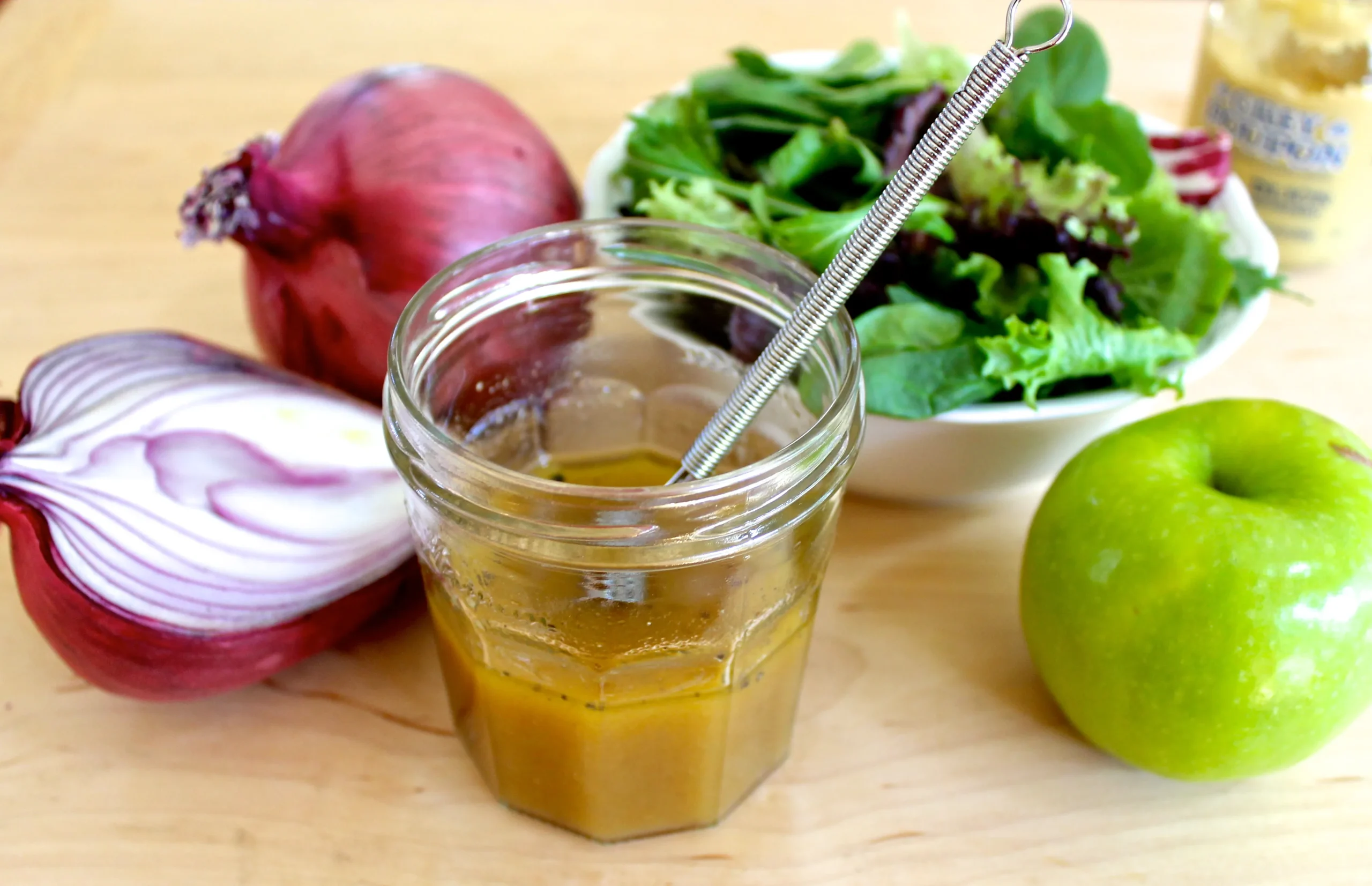 Apple Cider Dijon Agave Dressing