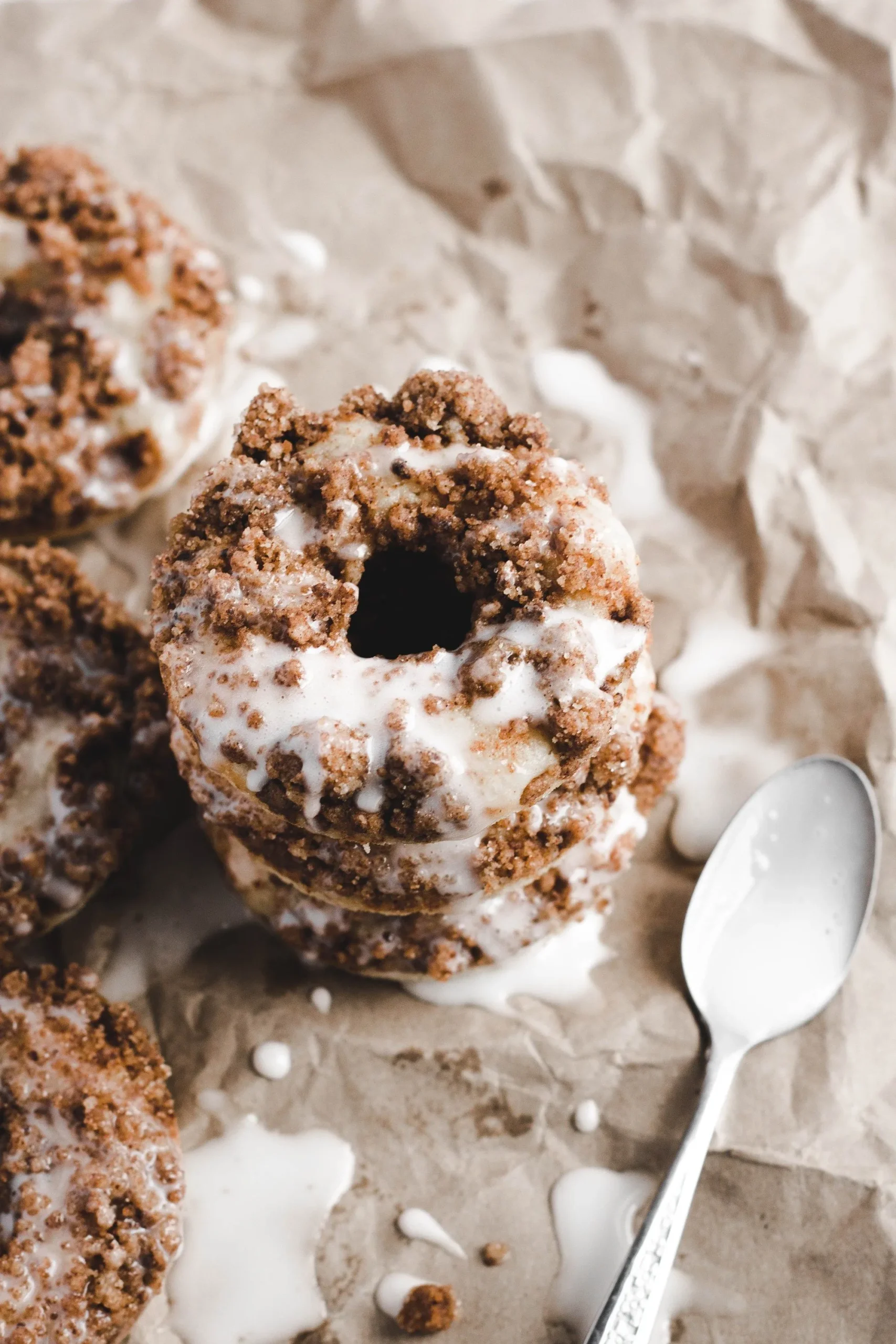 Apple Coffee Cake Donuts