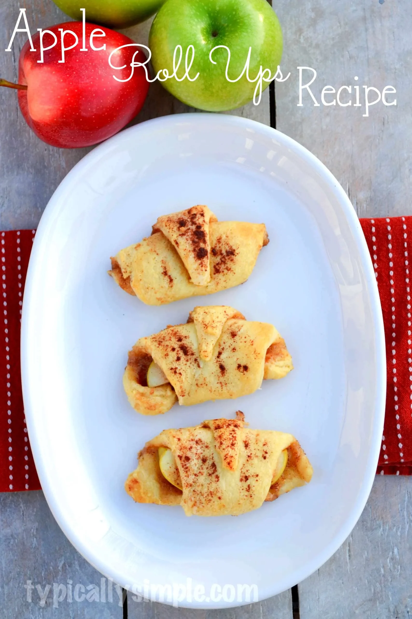Apple Gouda Crescent Roll Ups