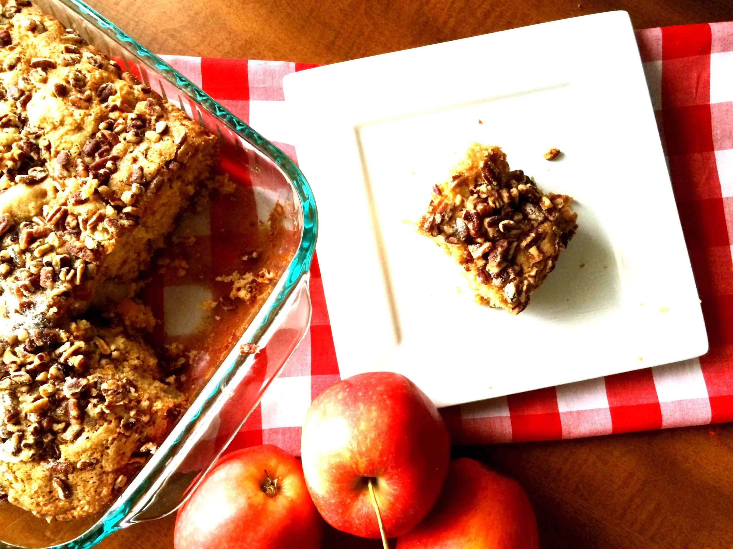 Apple Nut Coffee Cake