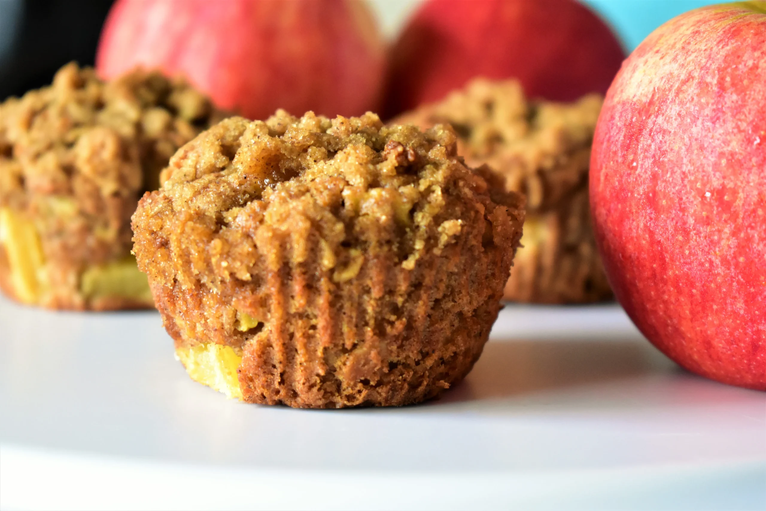 Apple Oatmeal Muffins Vegan