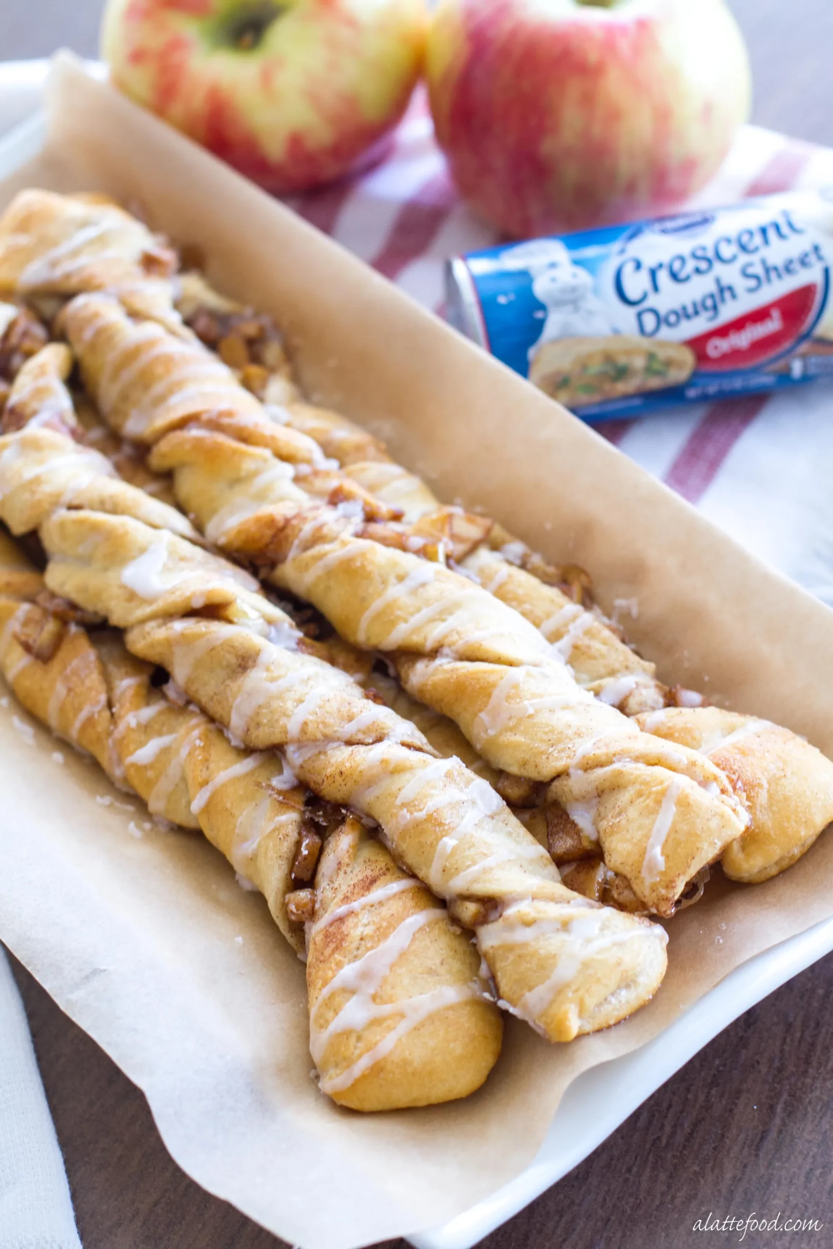 Apple Pie Danish Twists