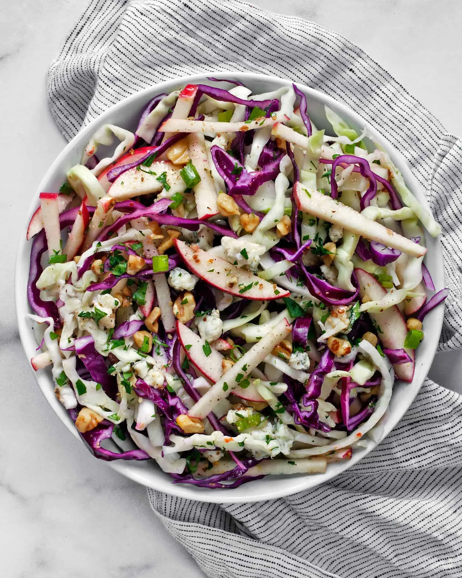 Apple Red Cabbage Salad