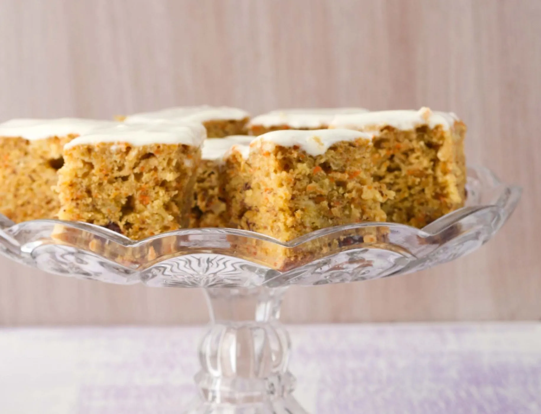 Applesauce Chocolate Carrot Cake