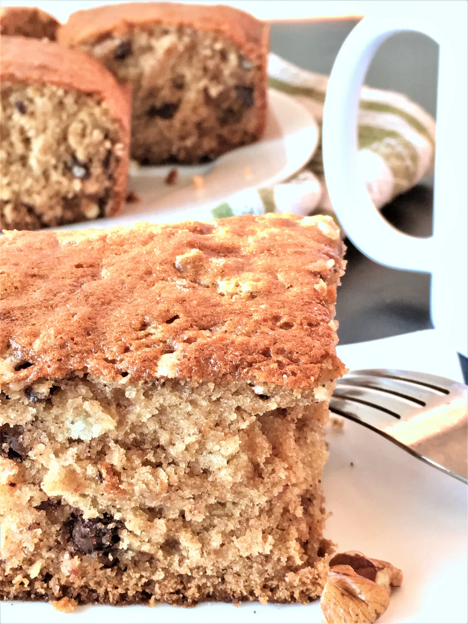Applesauce Pecan Crumb Cake
