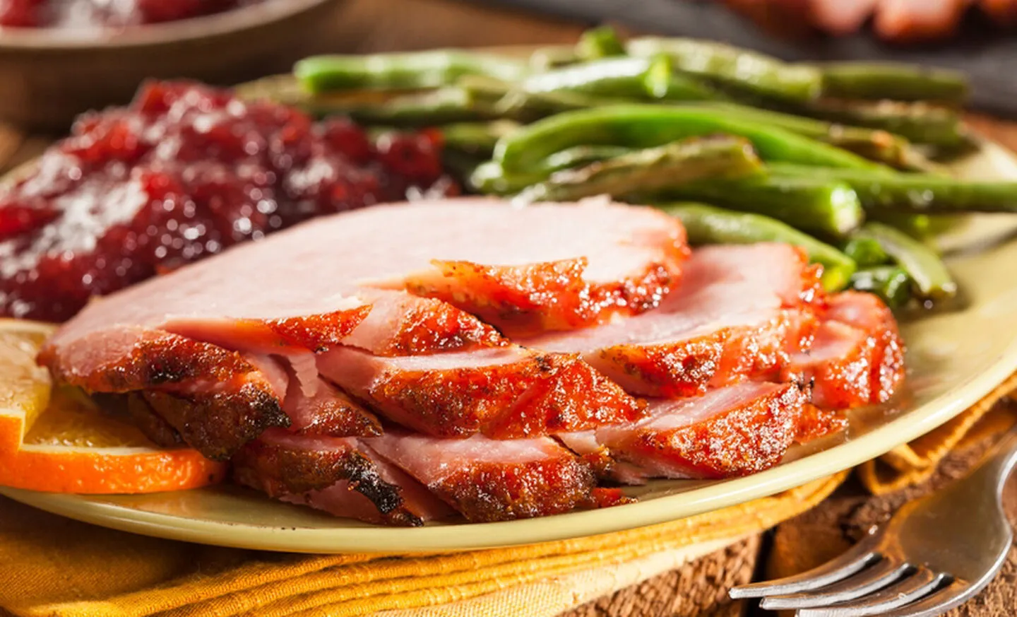 Apricot Maple Glazed Applewood Smoked