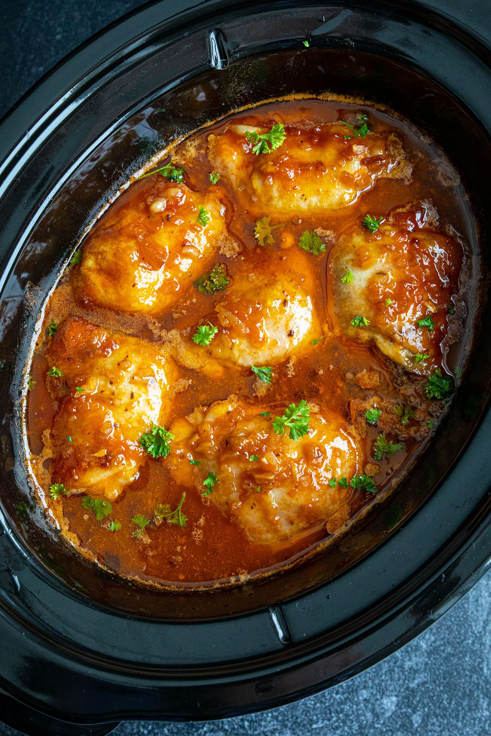 Apricot Orange Slow Cooker Chicken