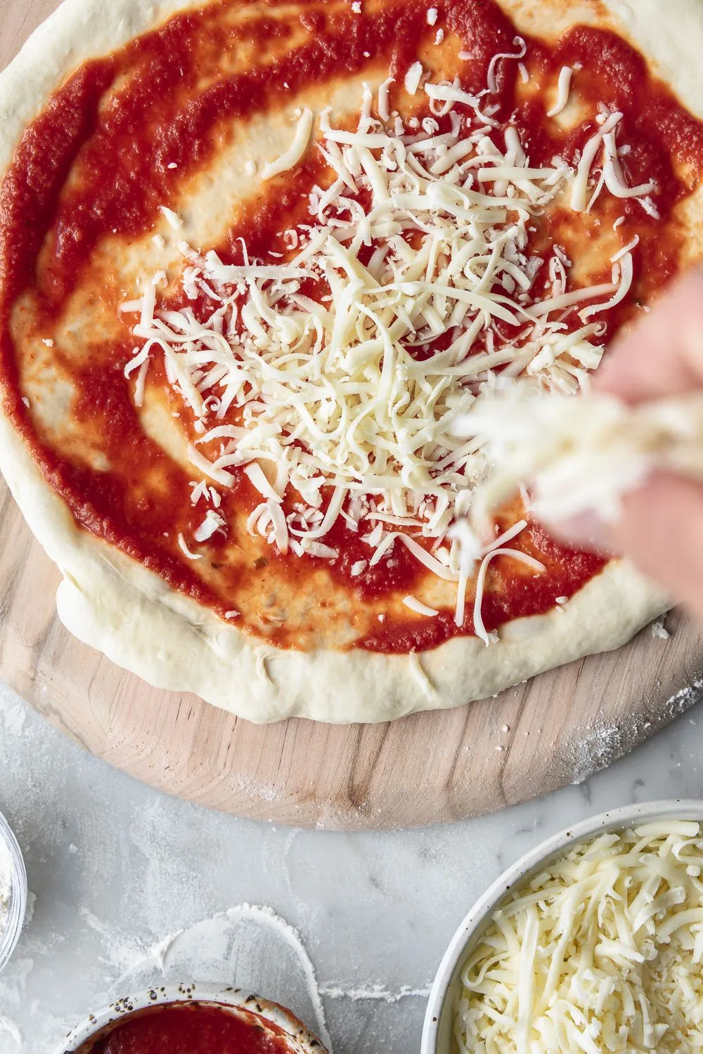 Artisan Pizza Dough - Crispy Chewy Bubbly Crust