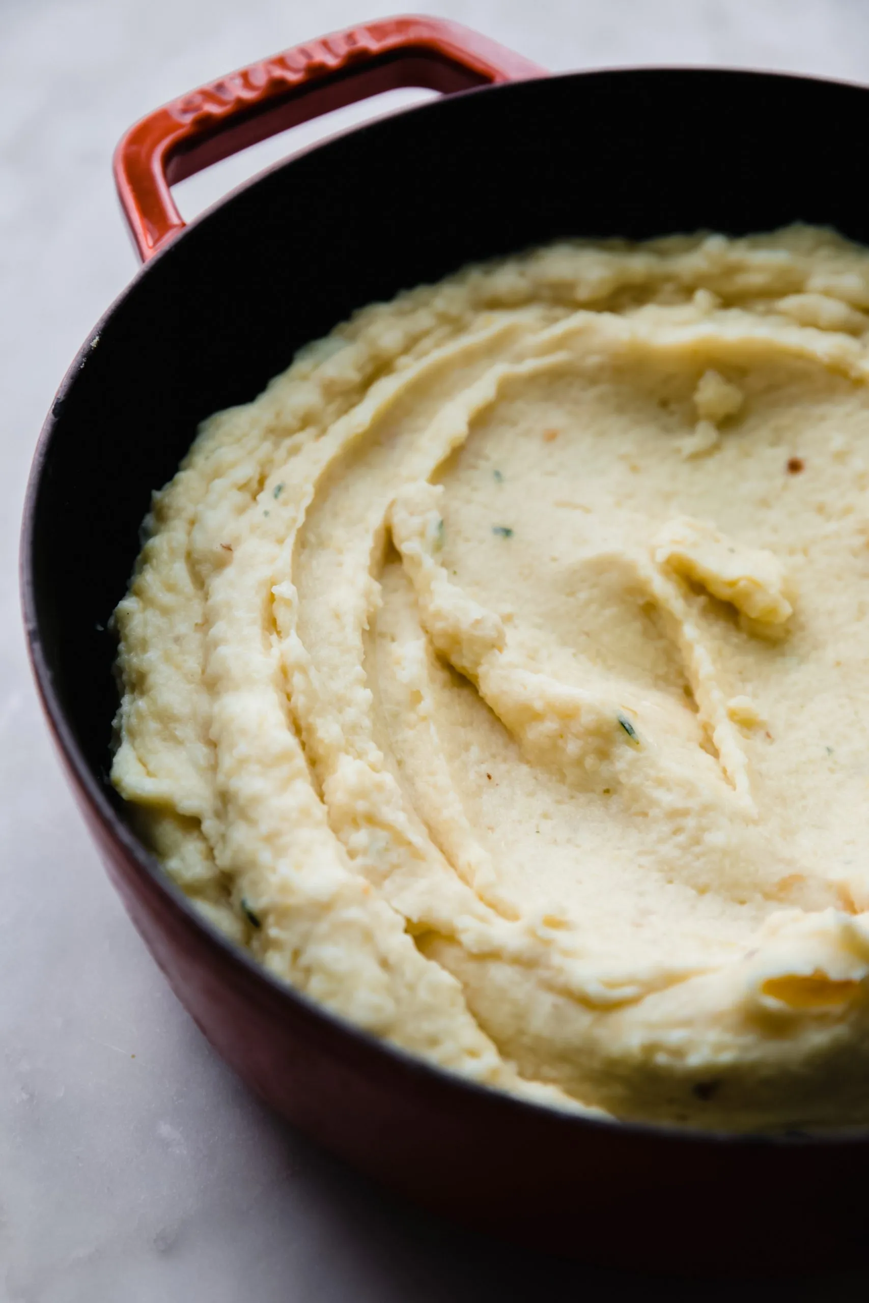 Asiago Roasted Garlic Mashed Potatoes