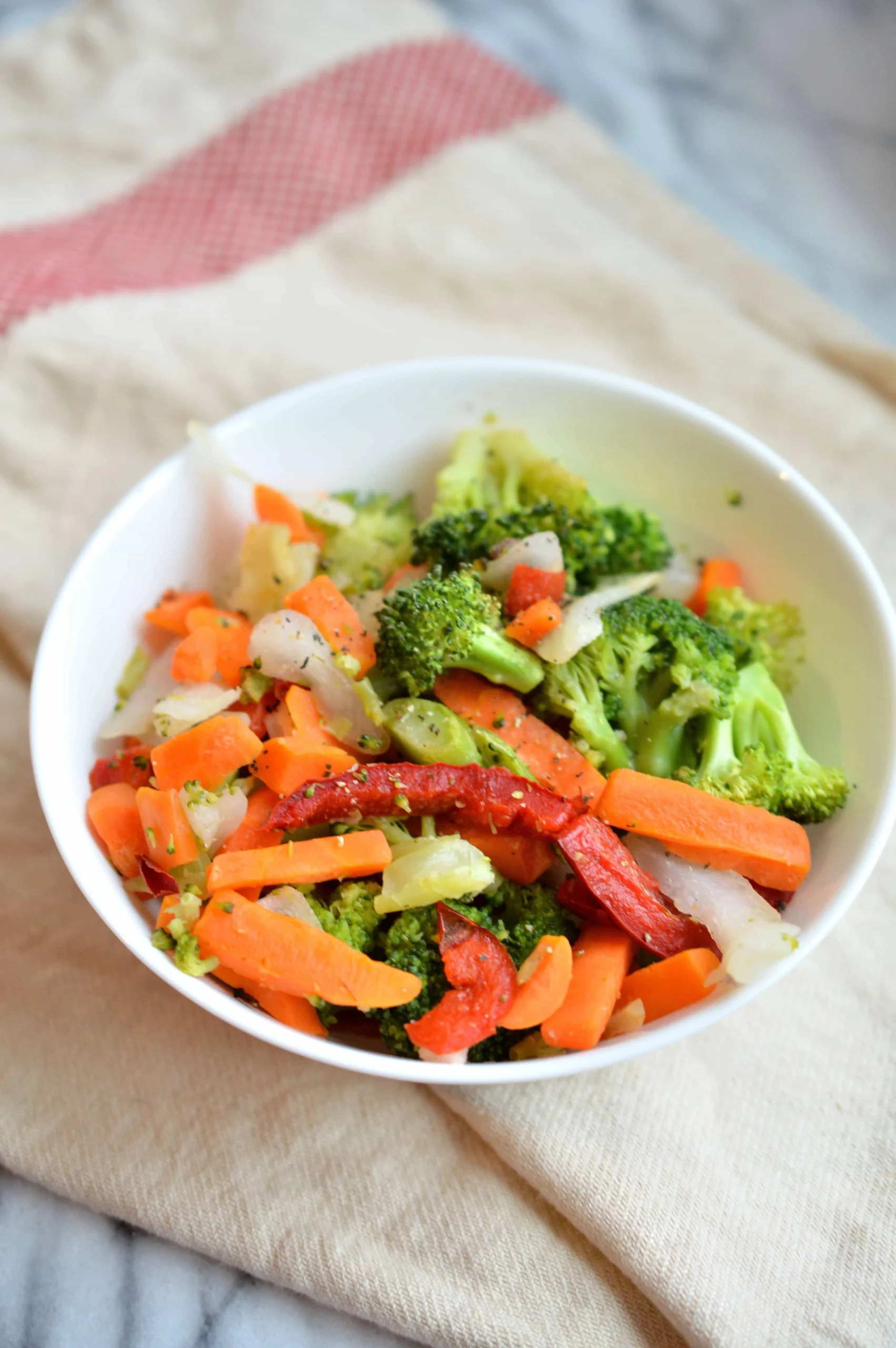 Asian Inspired Roasted Veggies