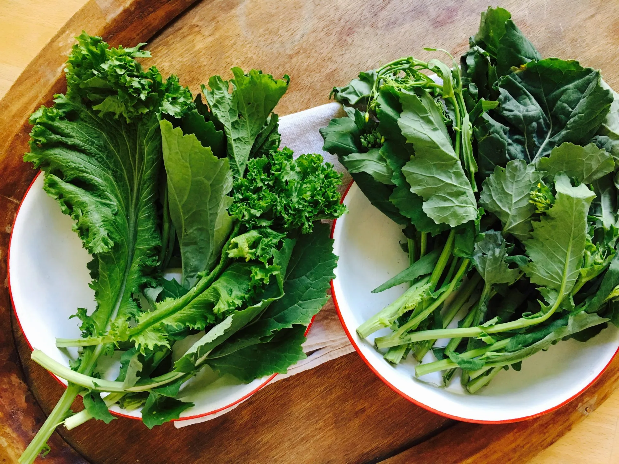 Asian Style Mustard Greens