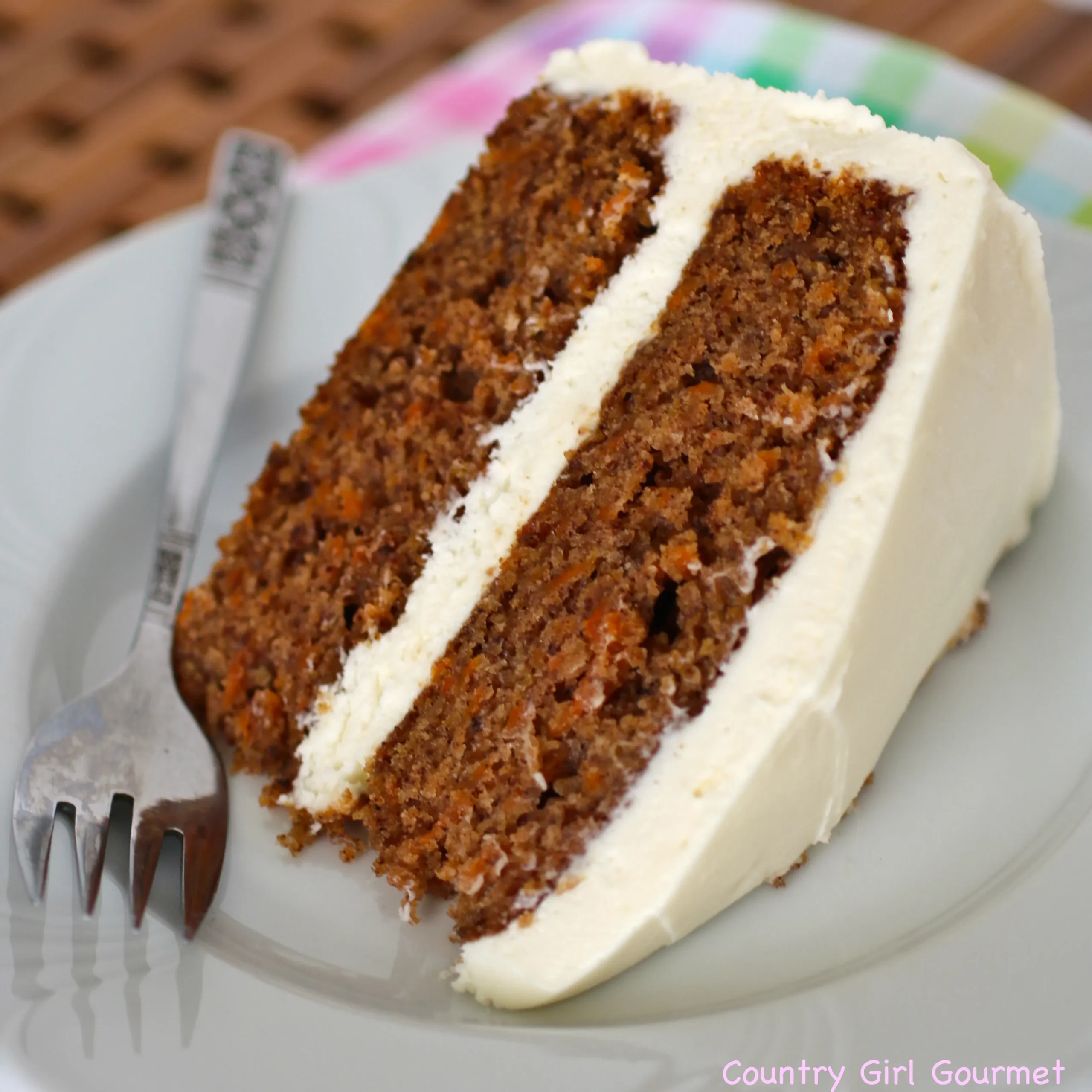 Attyc Carrot Cake with Creamy Cream Cheese Frosting