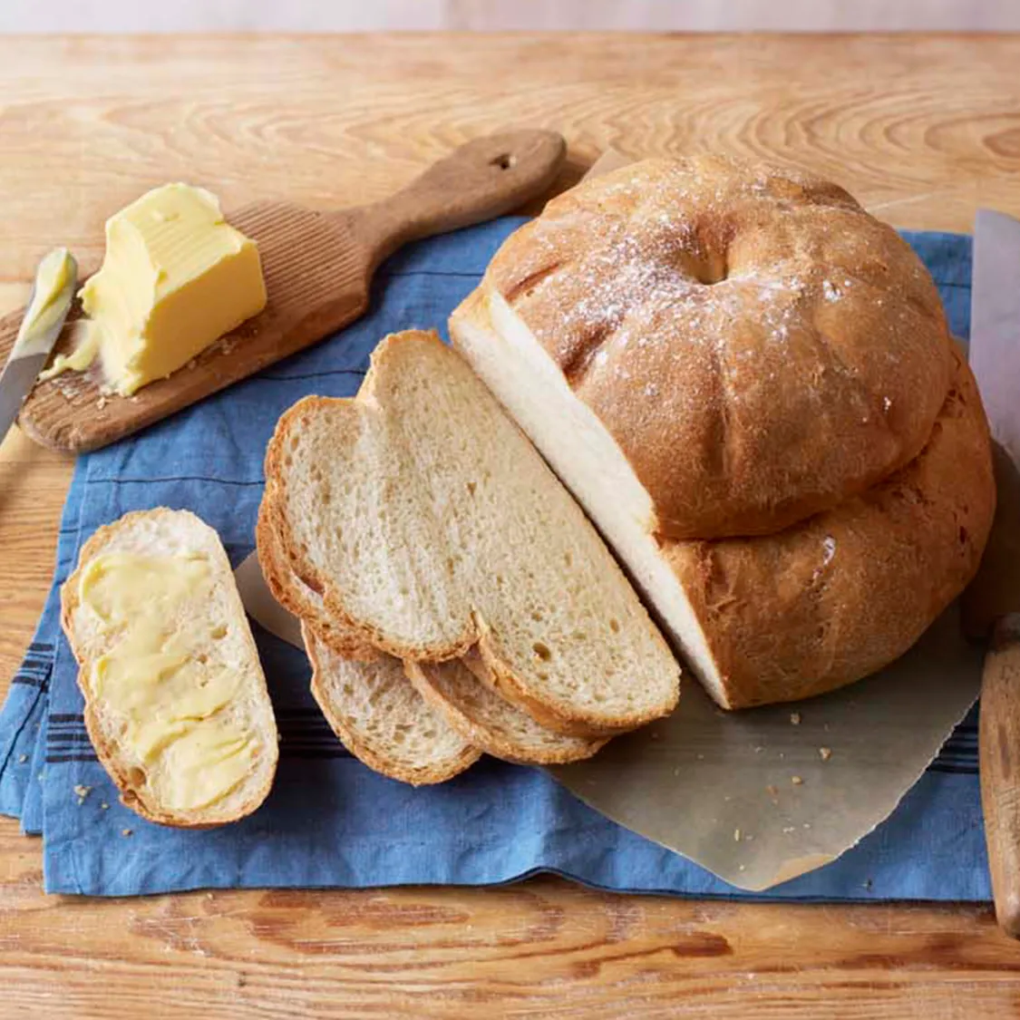 Auntie Jeannie's Cottage Cheese Loaf