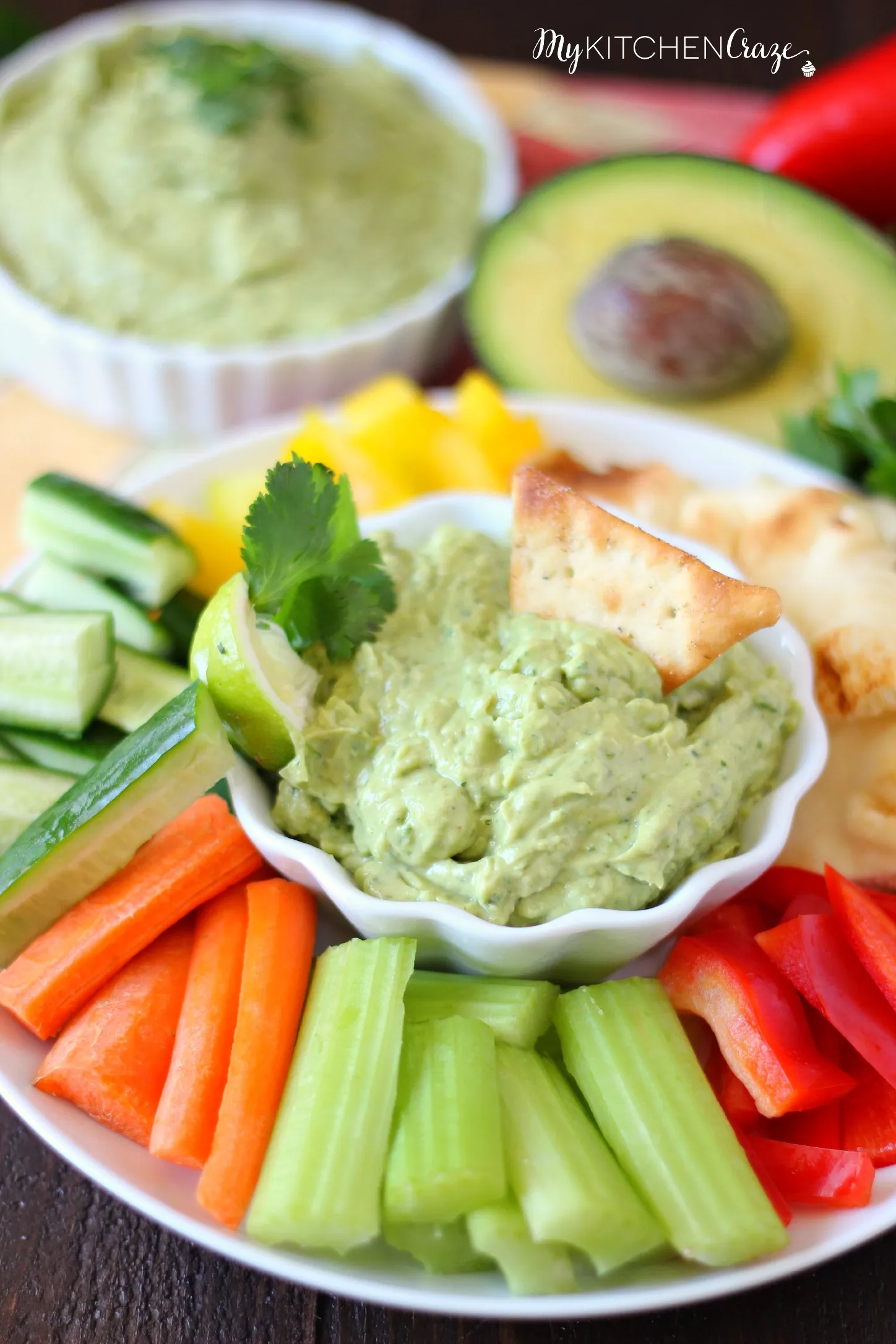 Avocado Yogurt Salad Dressing or Dip