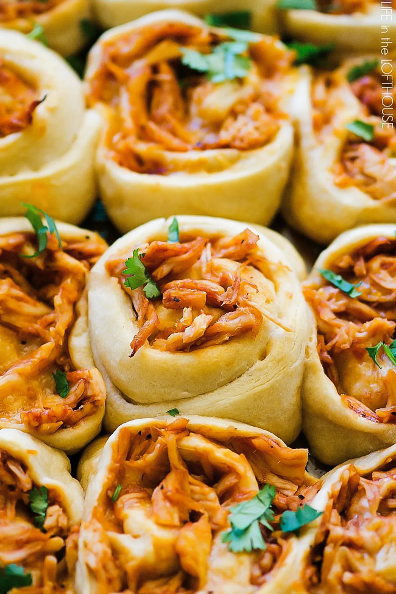 BBQ Chicken Roll Ups