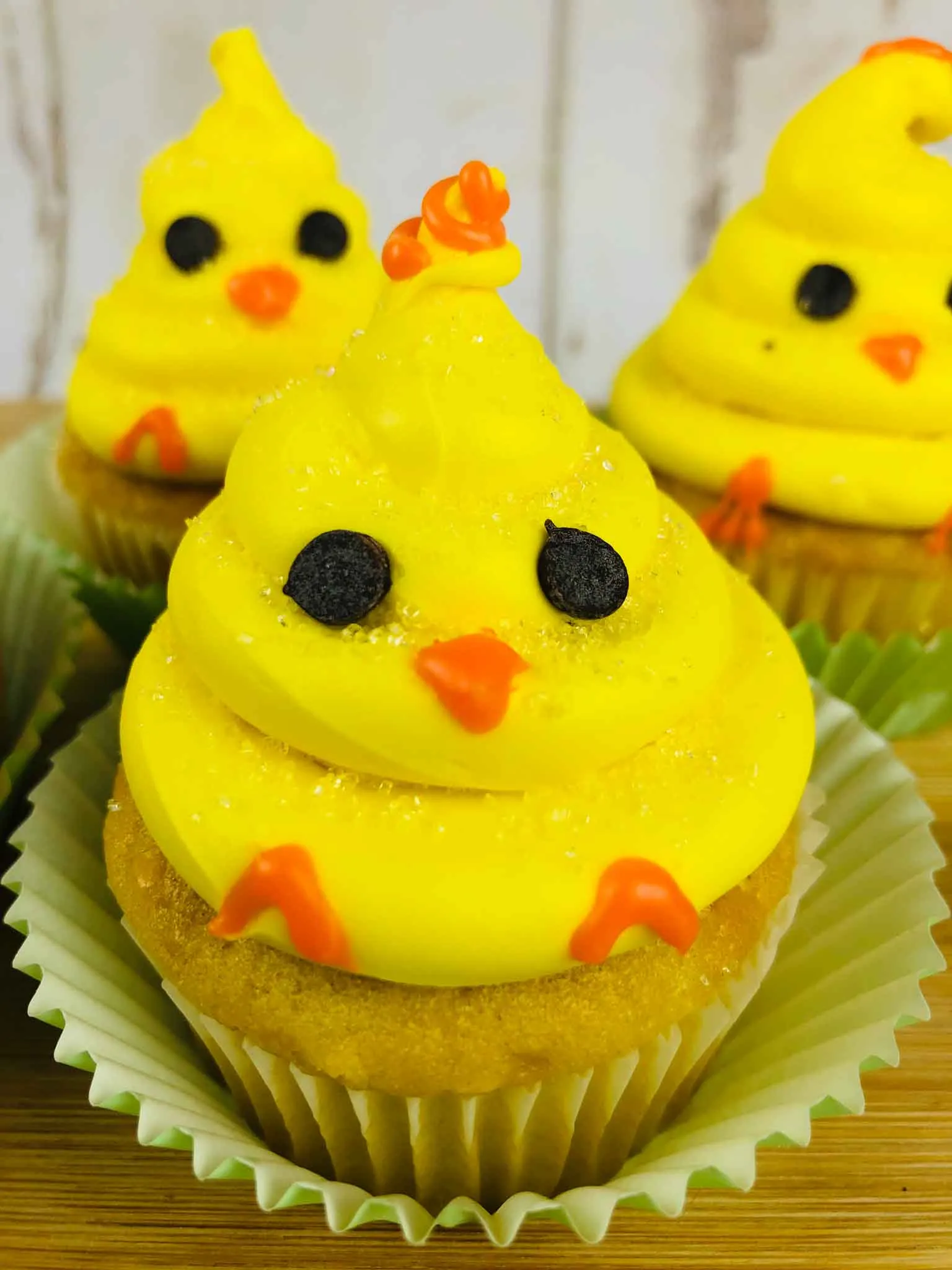 Baby Chick Vanilla Cupcakes