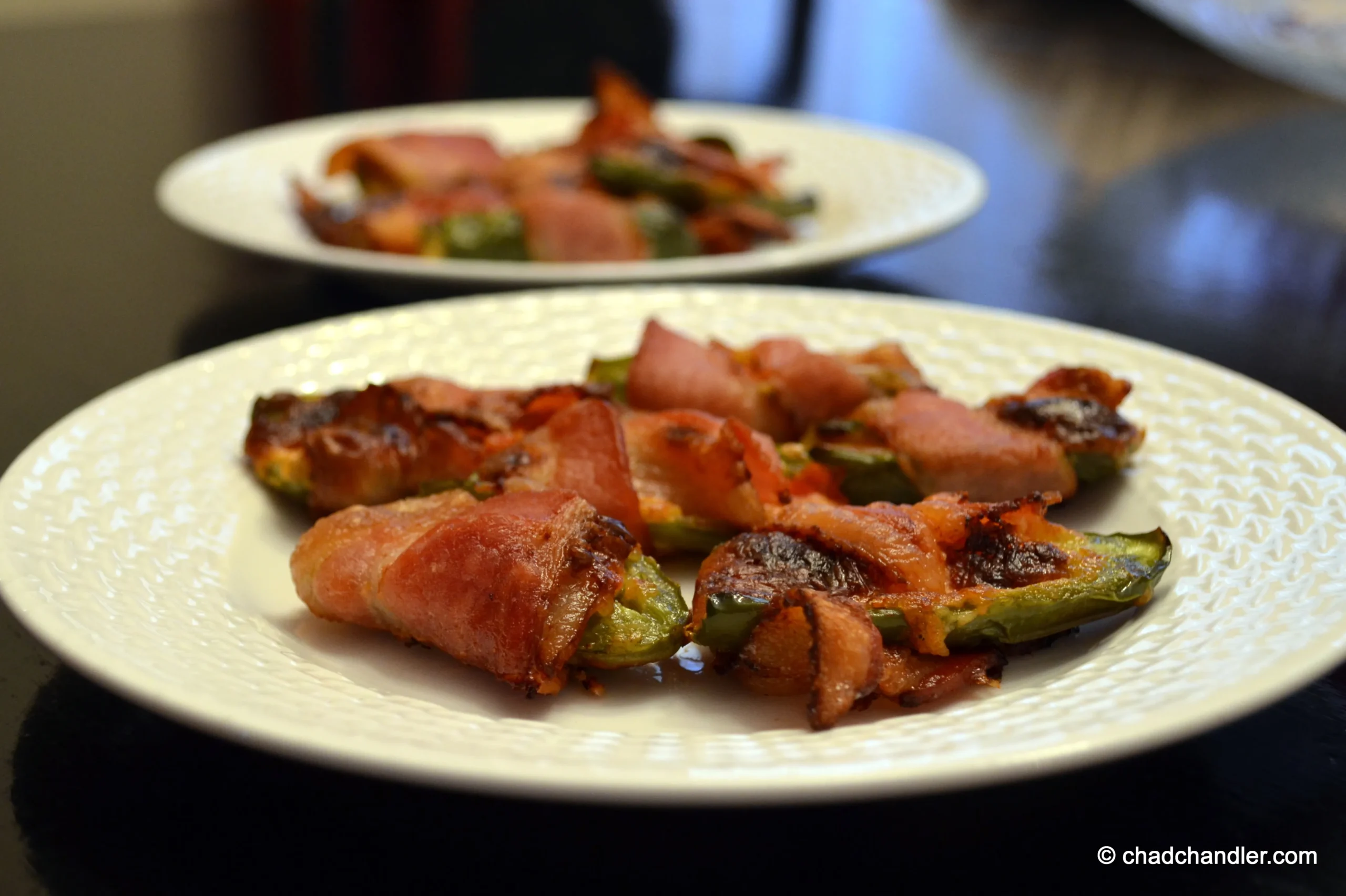 Bacon Wrapped Pimento Cheese Poppers