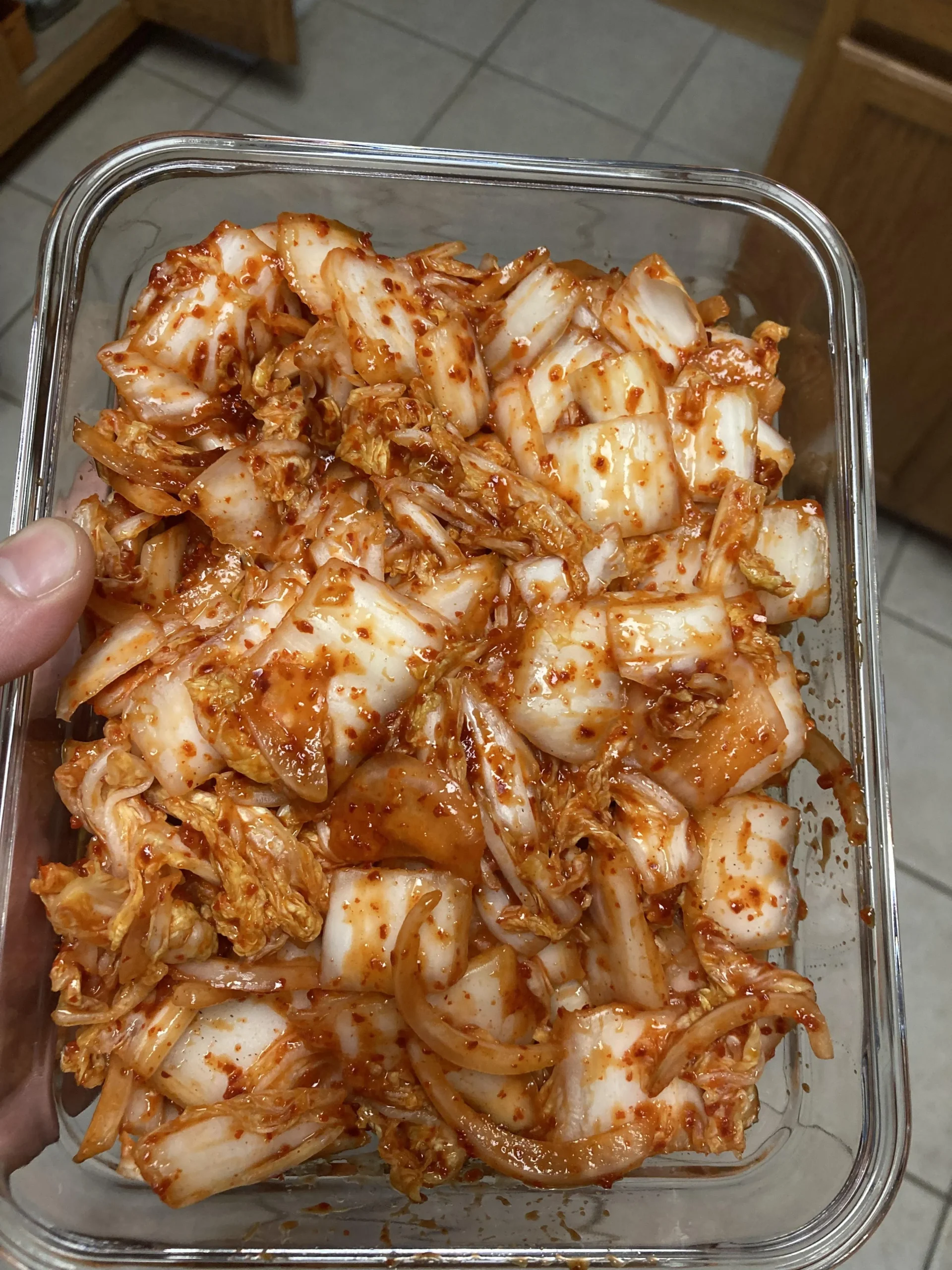 Baechu Geotjeori (Fresh Kimchi)