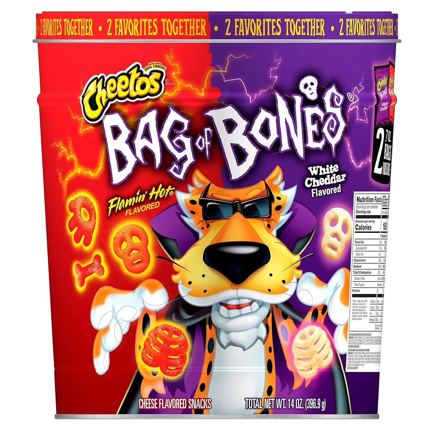 Bag Bones Halloween Snack Mix