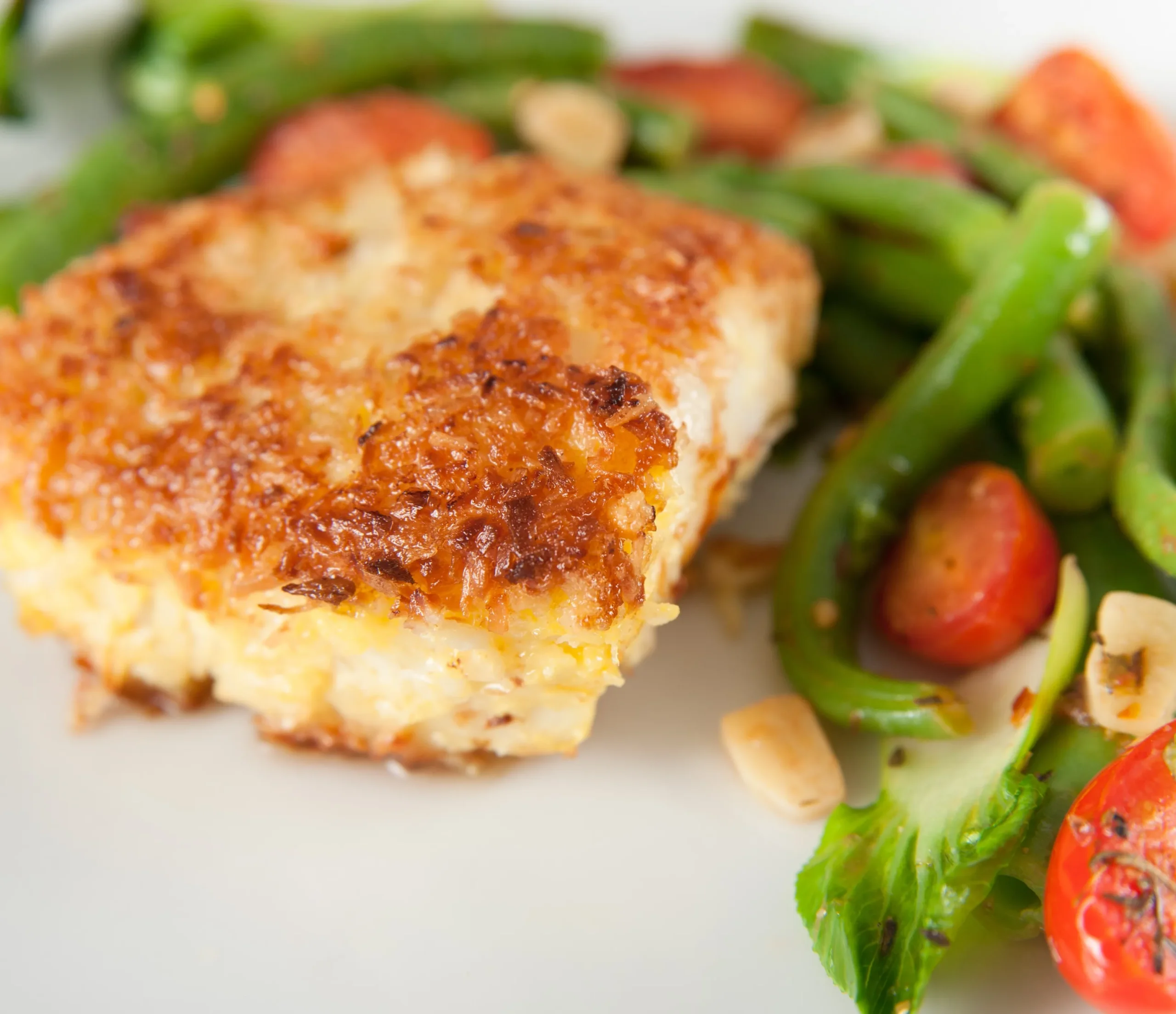 Baked Cod with Parm
