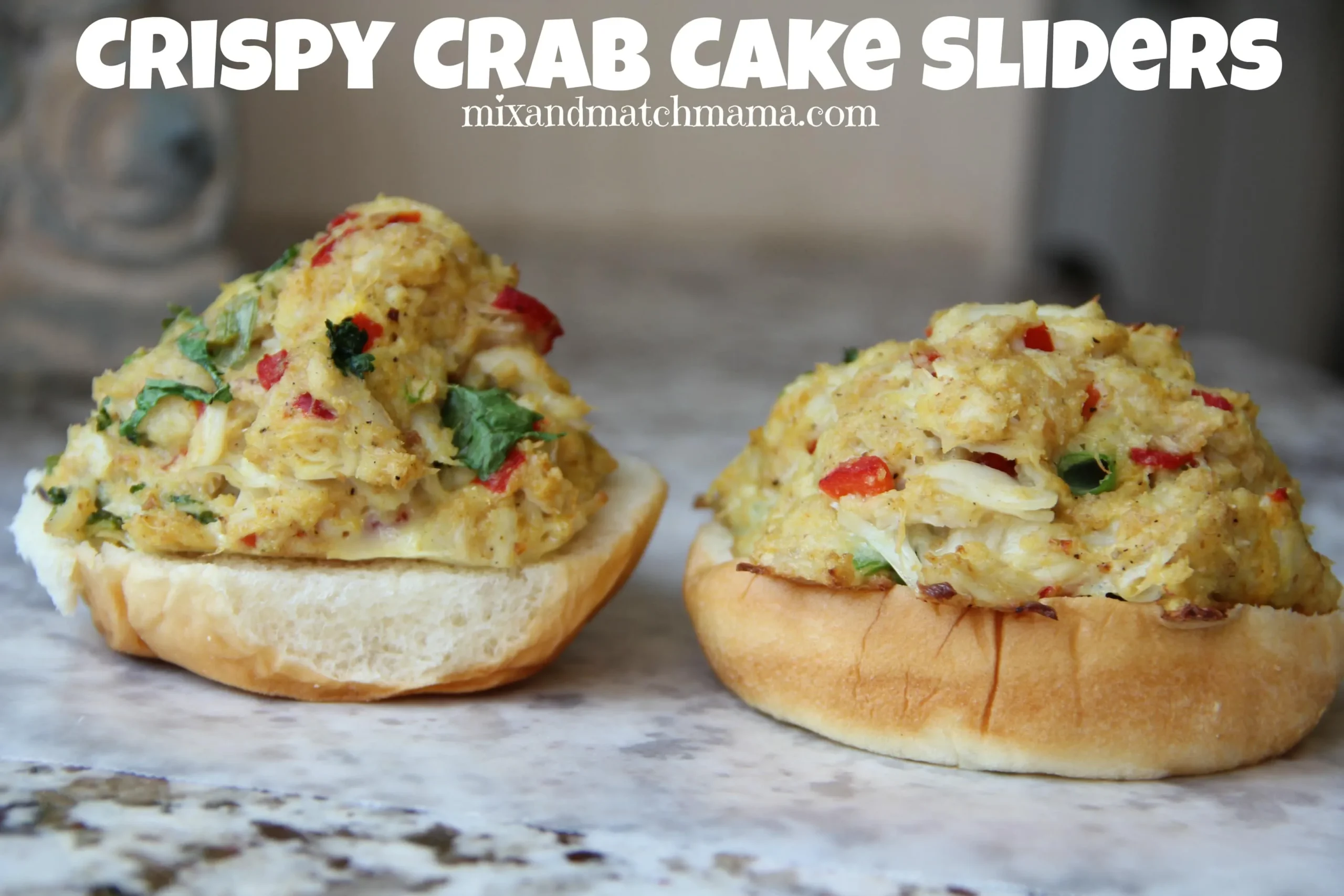 Baked Crab Cake Sliders