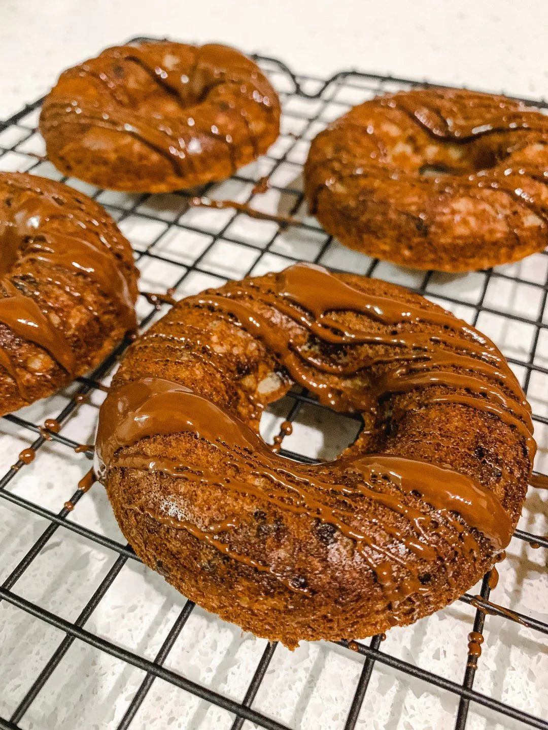 Baked Doughnuts Gluten Free Banana Chocolate Chip