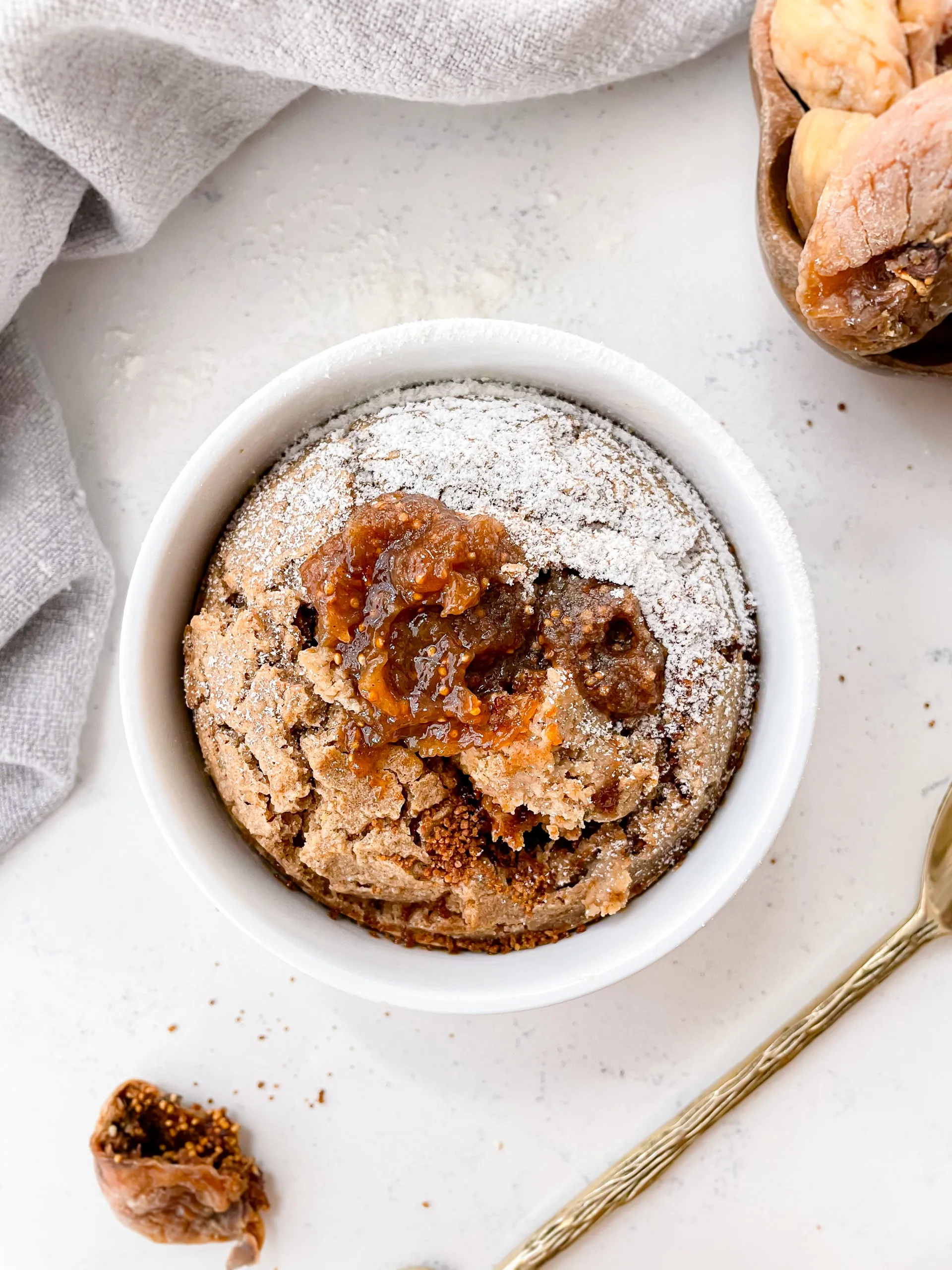 Baked Fig and Persimmon Oatmeal