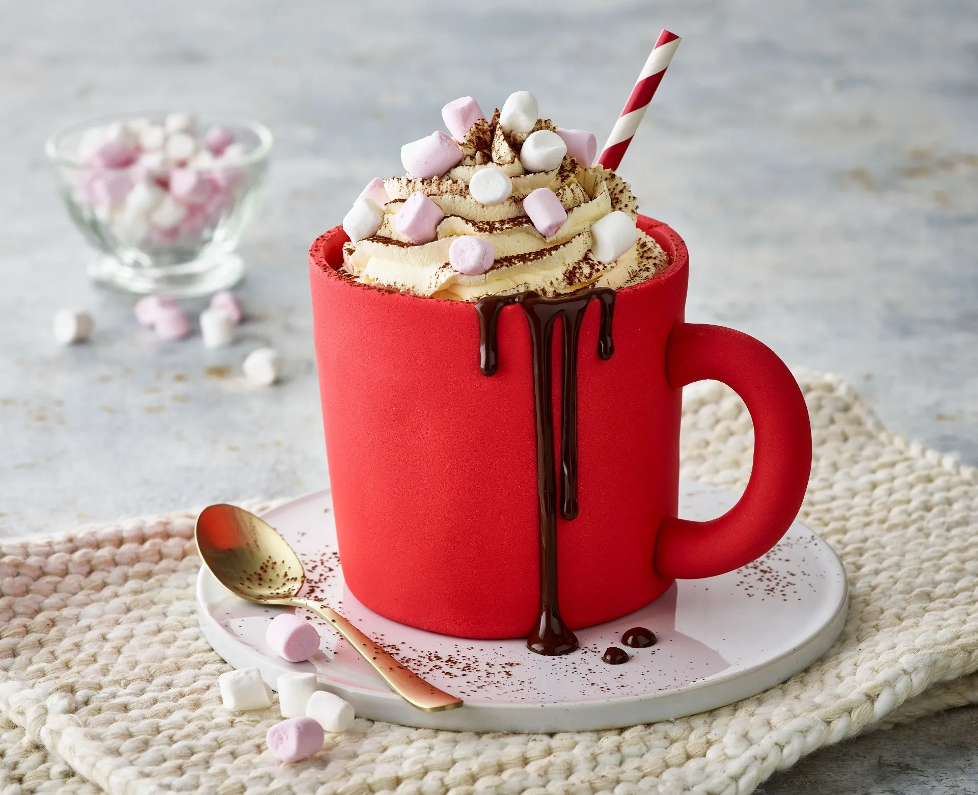 Baked Hot Chocolate Mugs